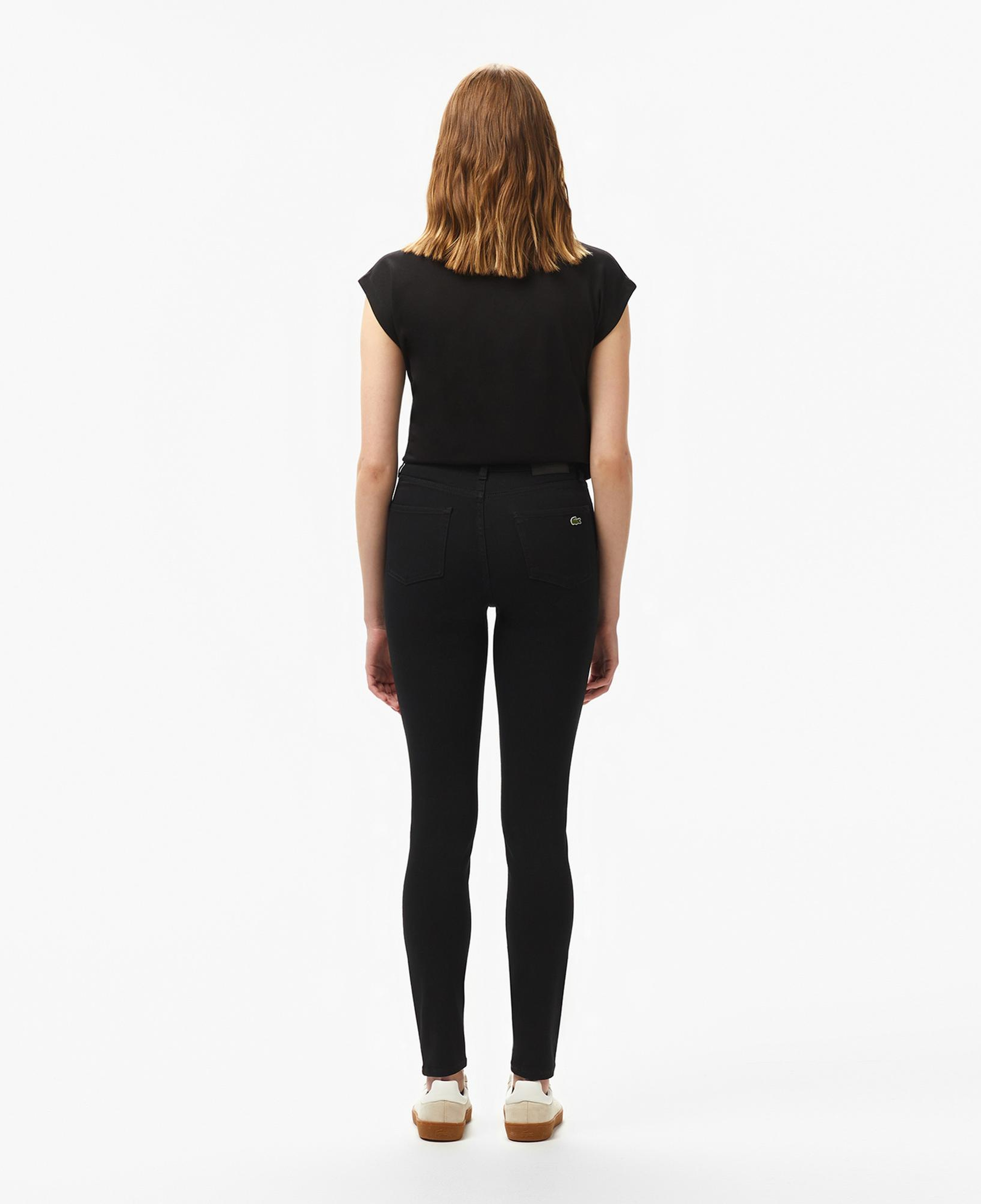 Lacoste Kadın Skinny Fit Siyah Jean Pantolon