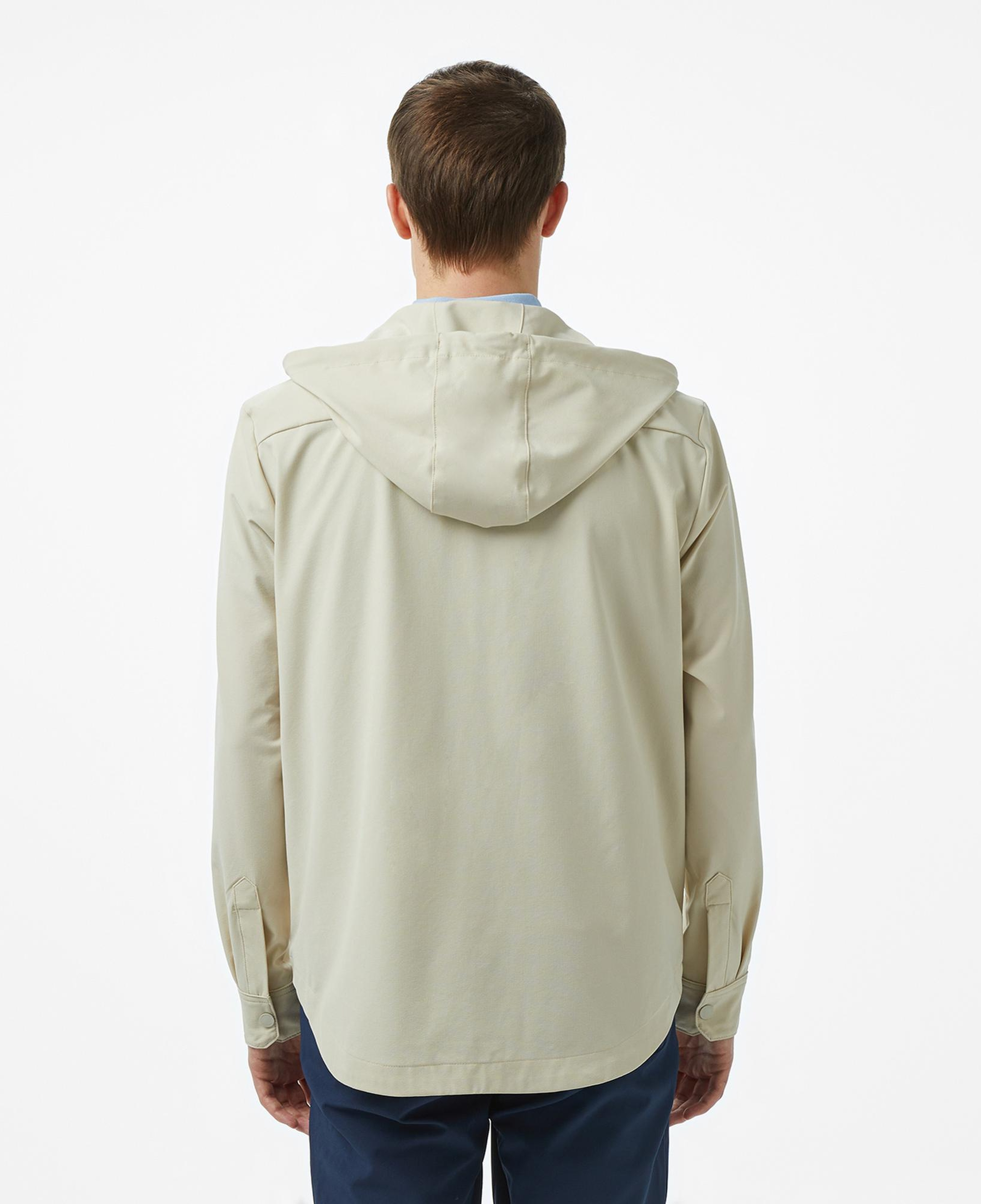 Lacoste Erkek Regular Fit Kapüşonlu Bej Ceket