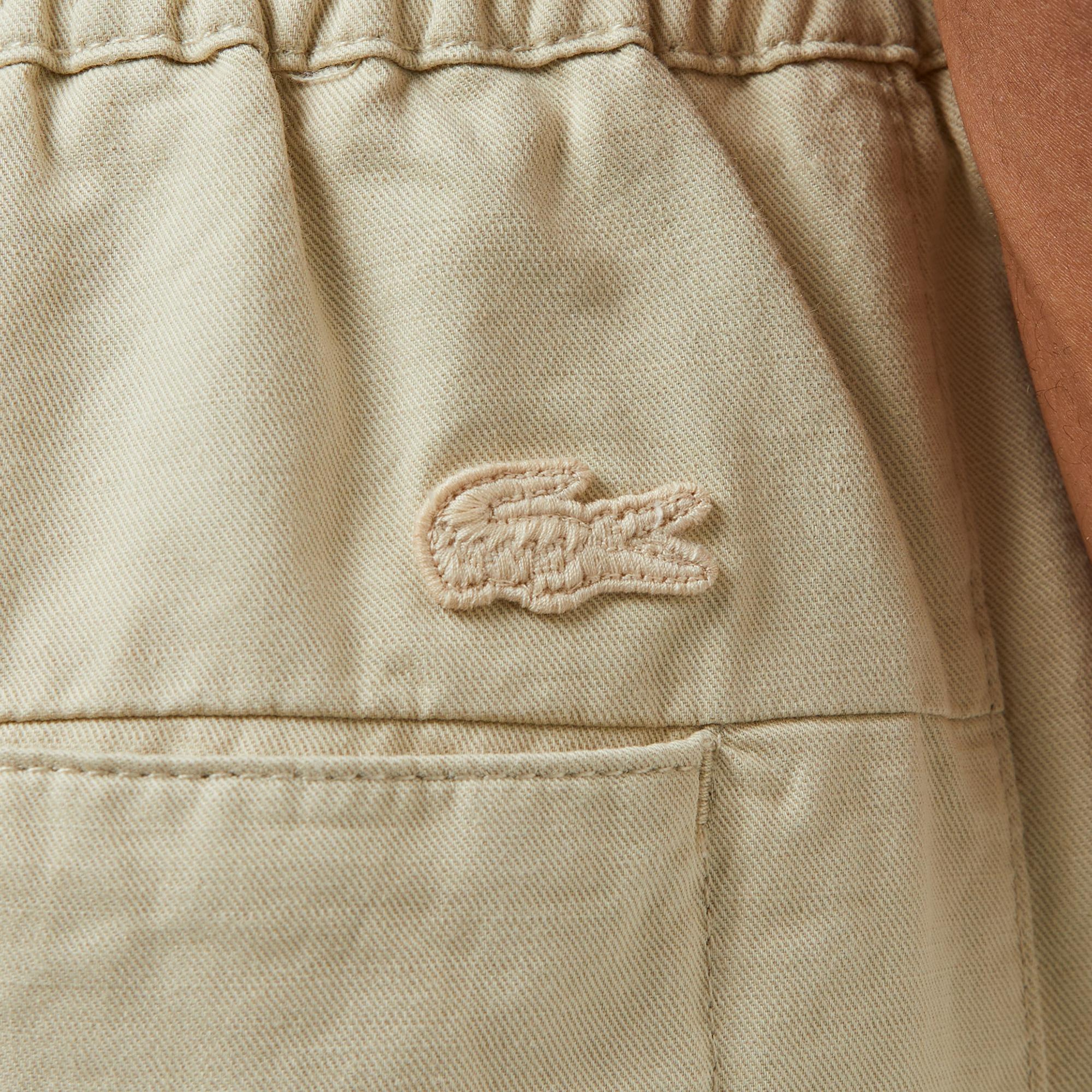 Lacoste Erkek Relaxed Fit Bej Pantolon