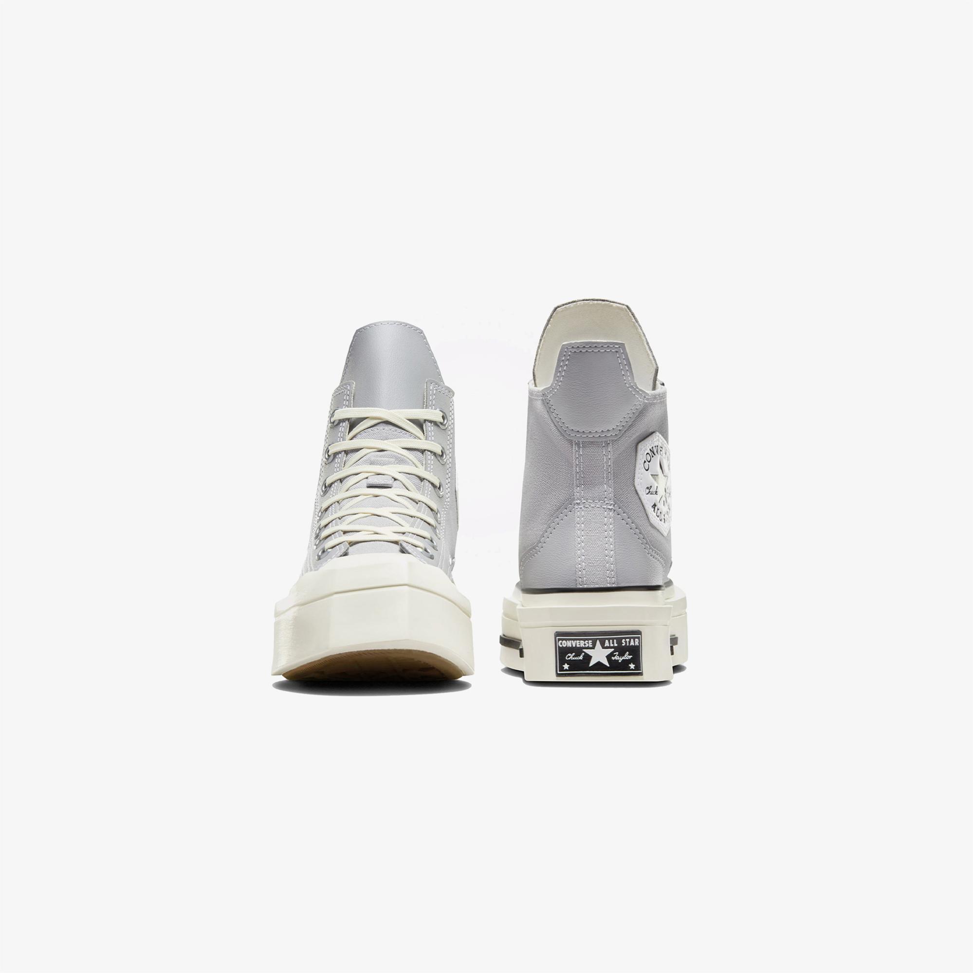 Converse Chuck 70 De Luxe Squared Unisex Gri Platform Sneaker