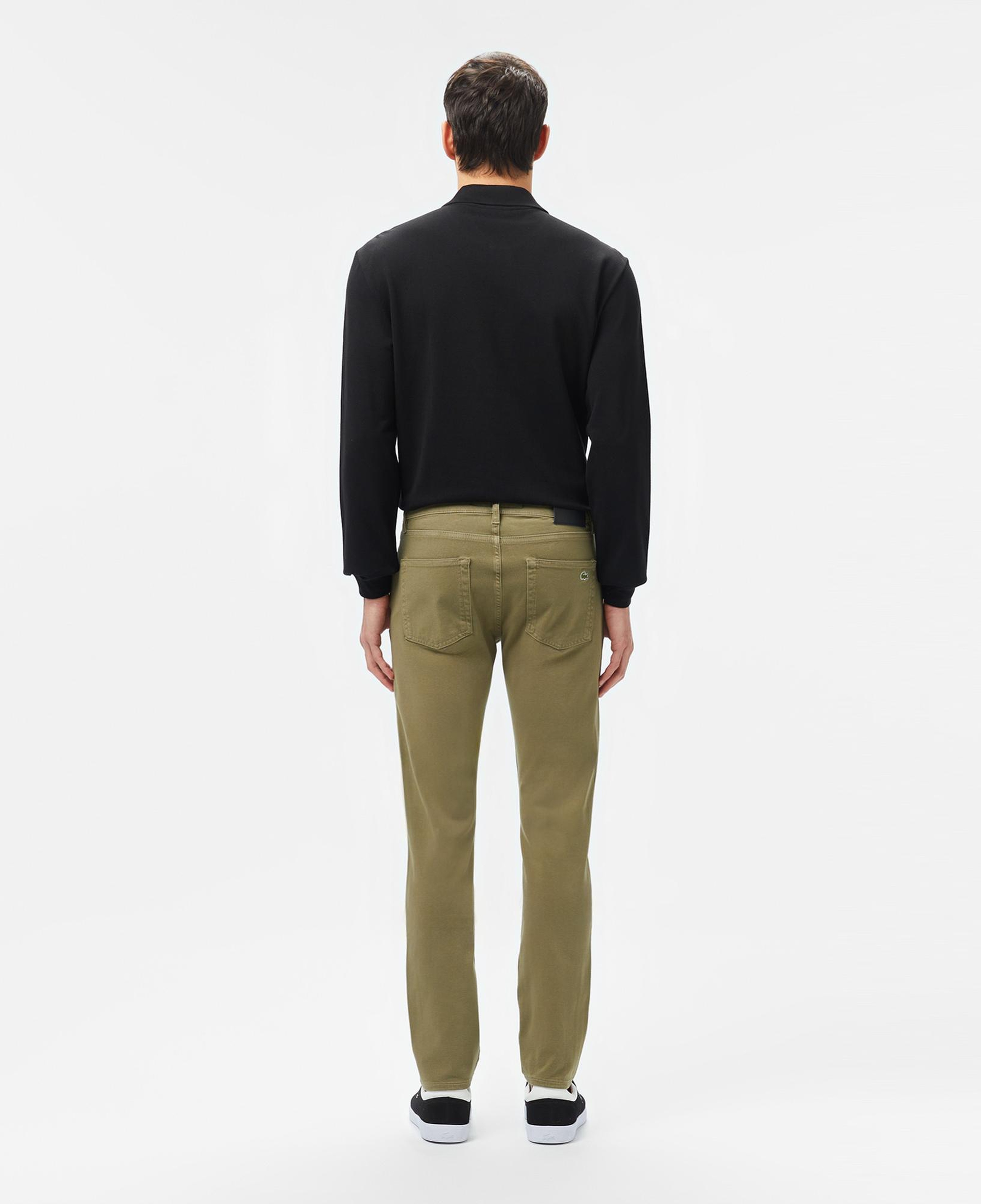 Lacoste Erkek Slim Fit Haki Jean Pantolon