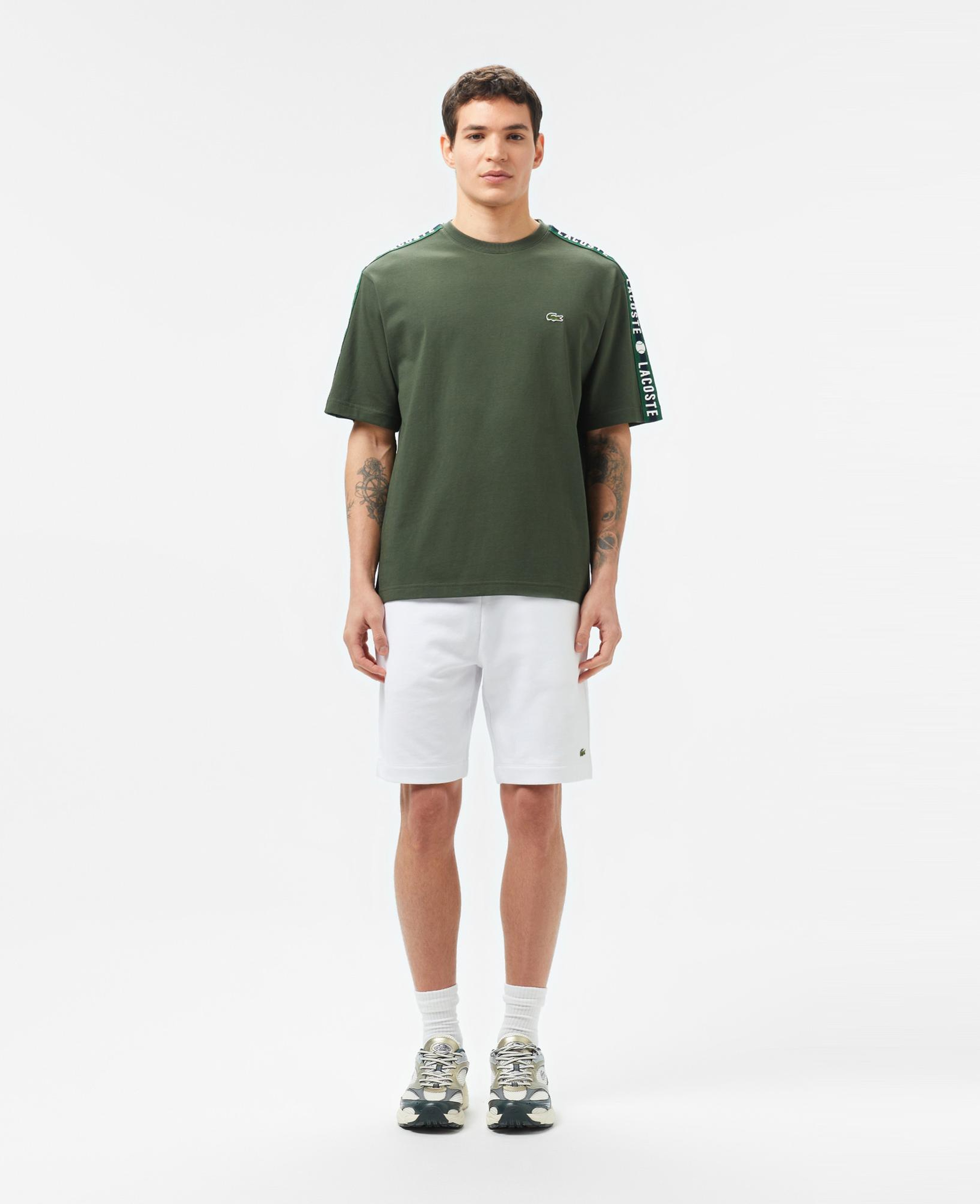 Lacoste Erkek Regular Fit Beyaz Şort