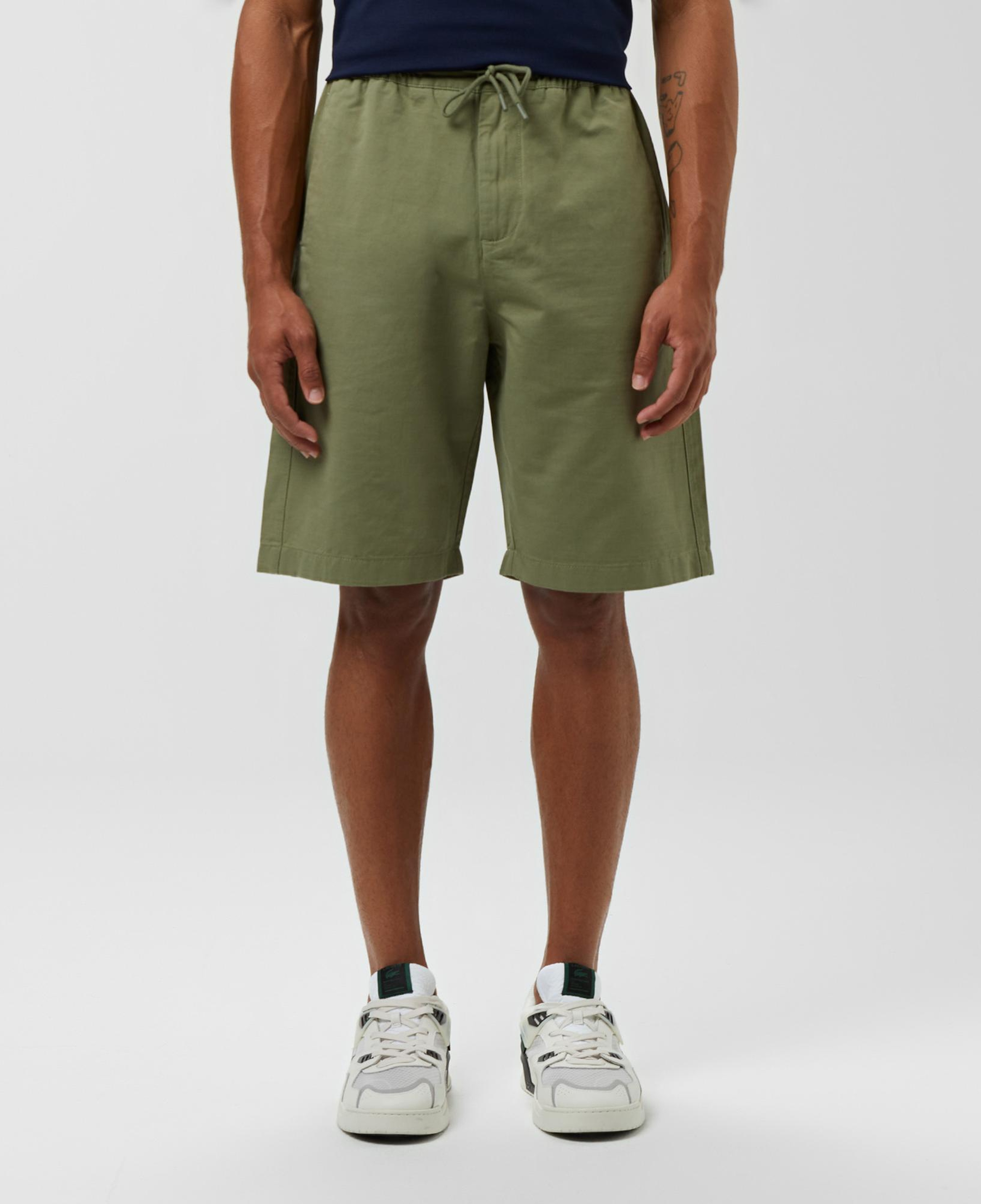 Lacoste Erkek Relaxed Fit Haki Bermuda Şort