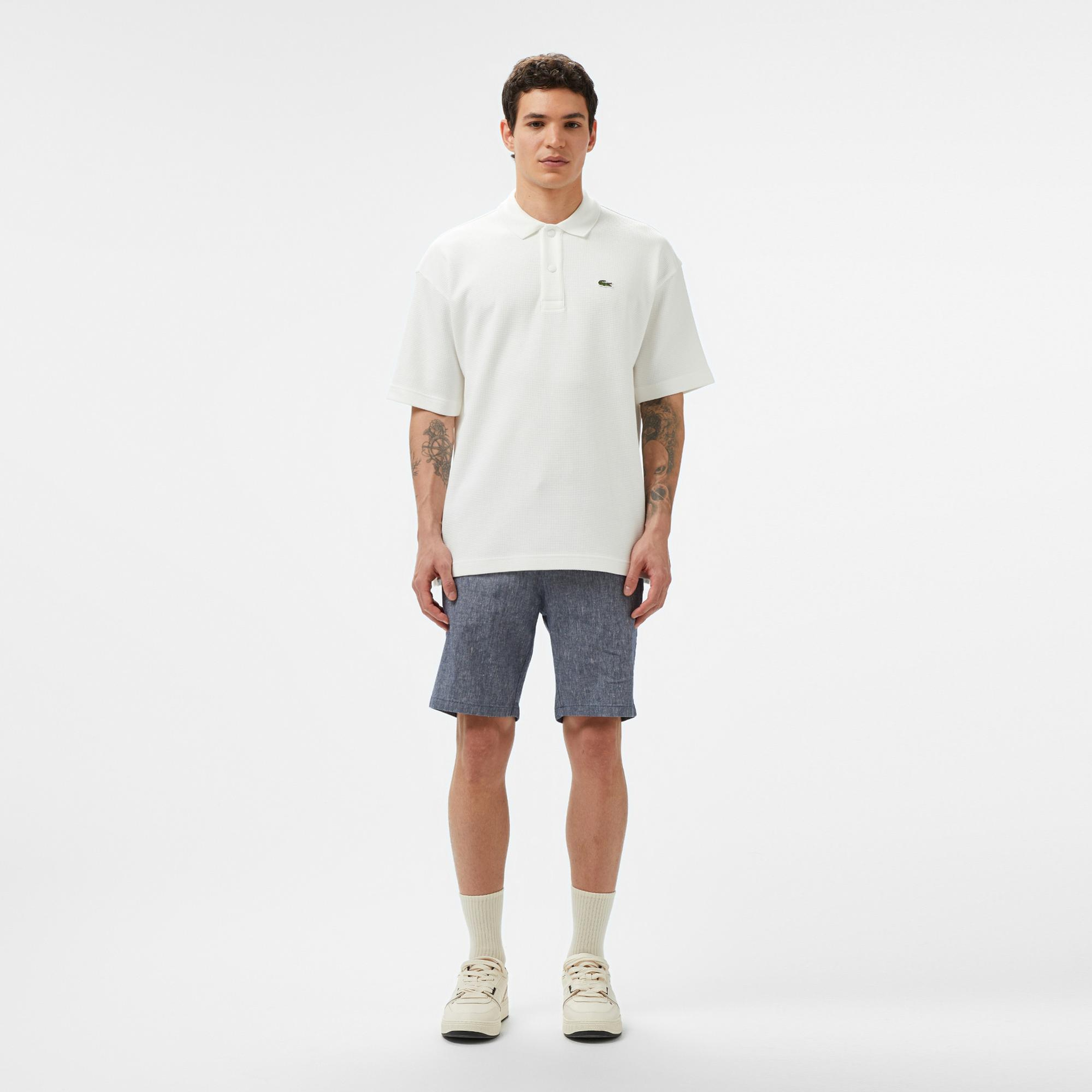 Lacoste Erkek Regular Fit Lacivert Bermuda Şort