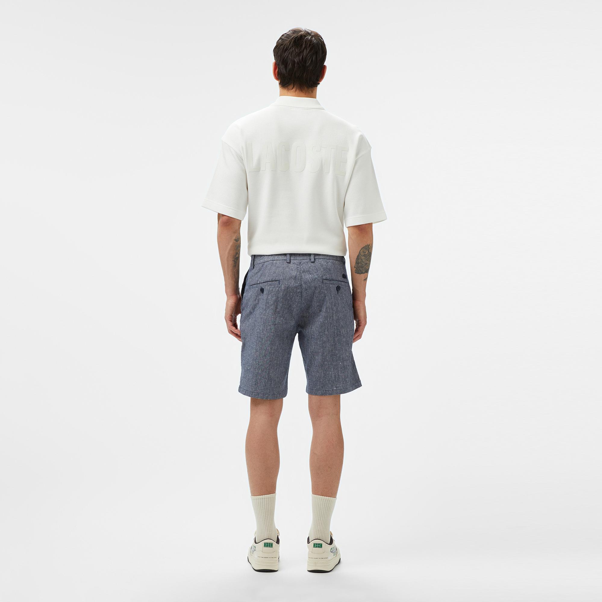 Lacoste Erkek Regular Fit Lacivert Bermuda Şort