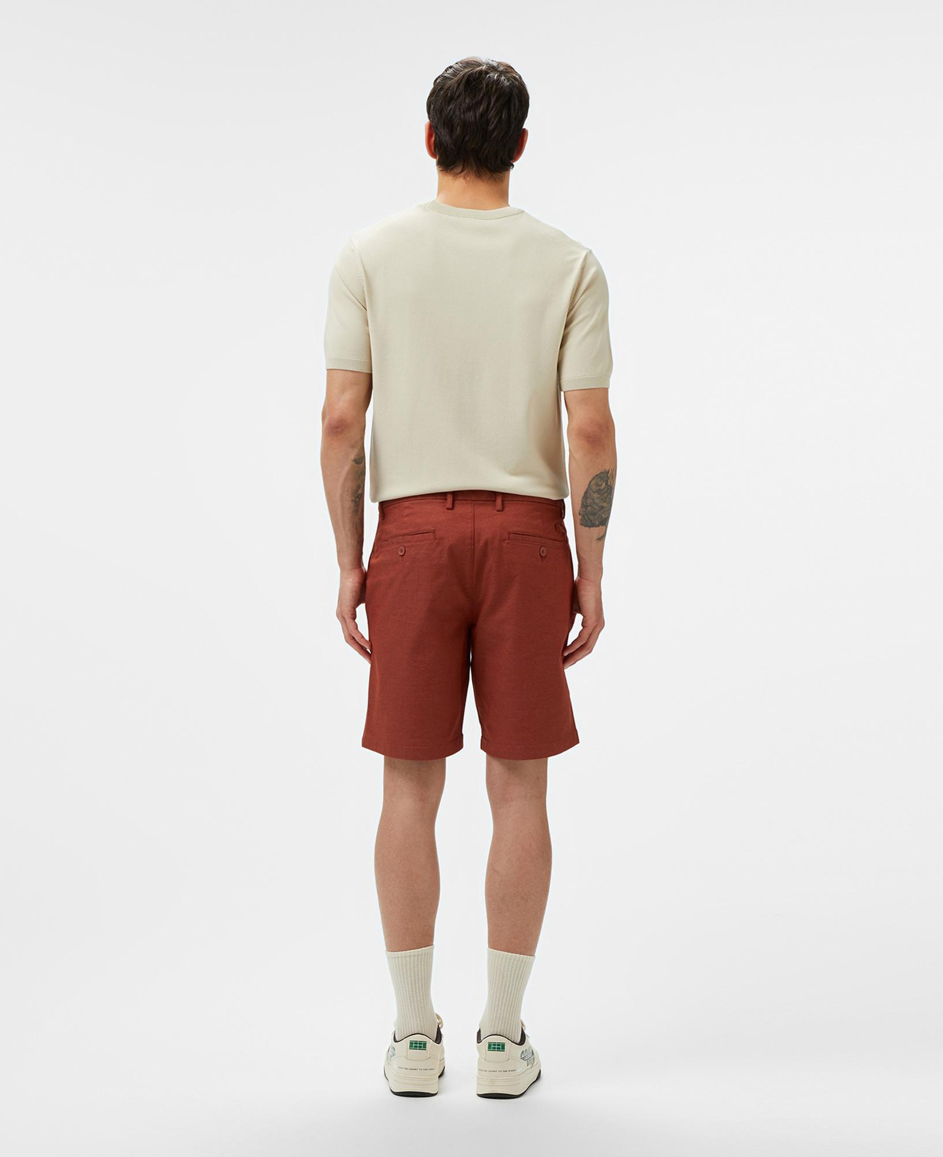 Lacoste Erkek Slim Fit Kahverengi Bermuda Şort