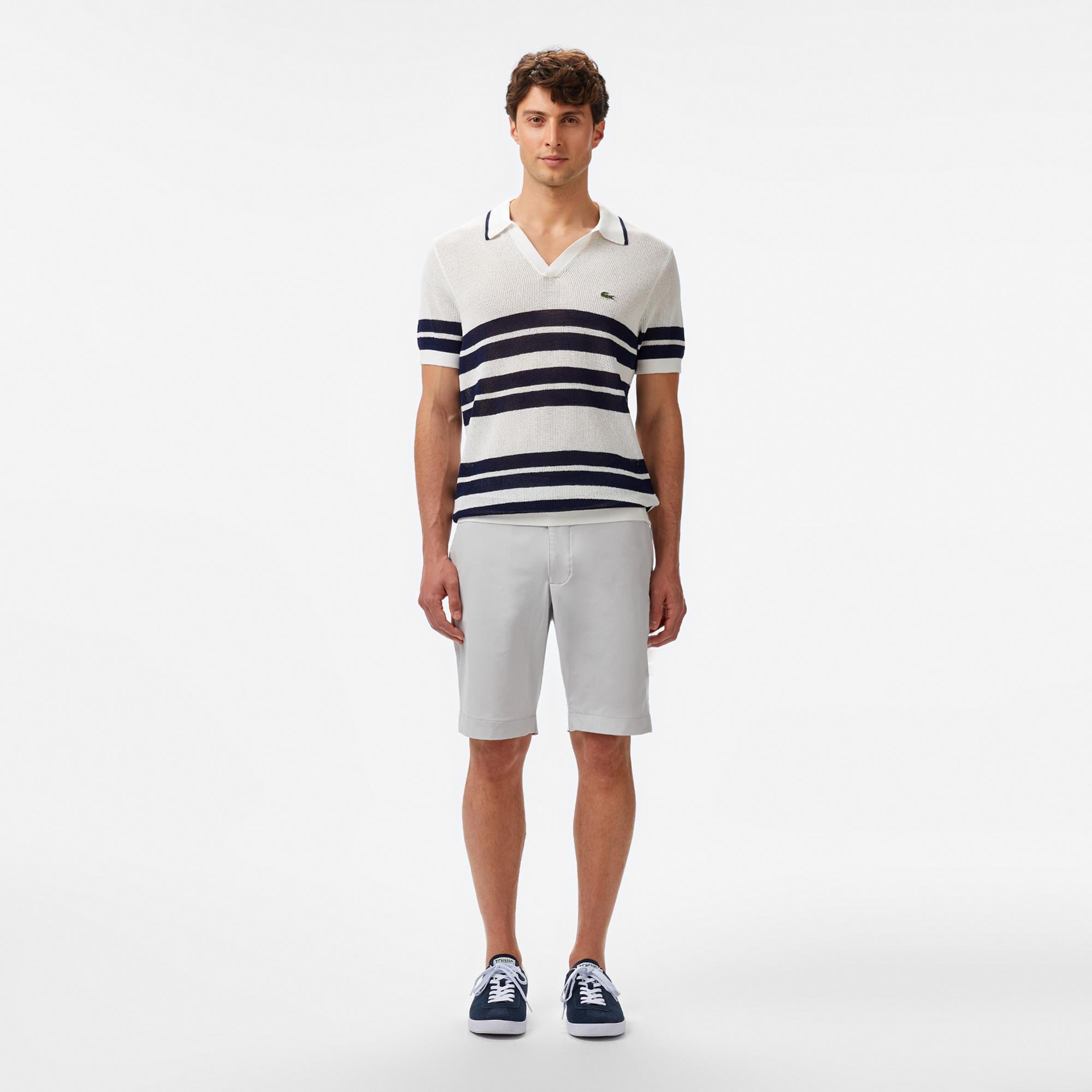 Lacoste Erkek Gri Bermuda Şort