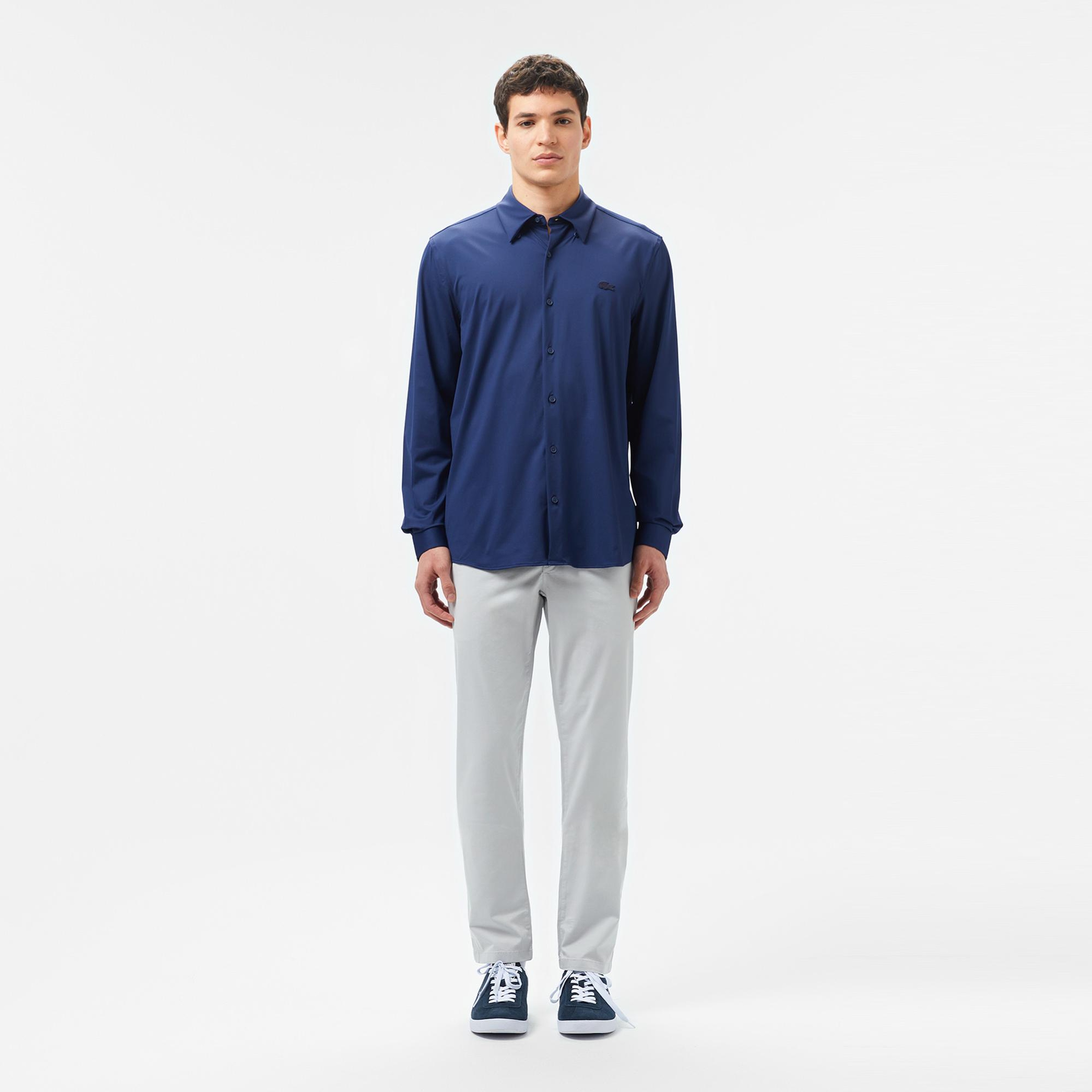 Lacoste Erkek Gri Pantolon