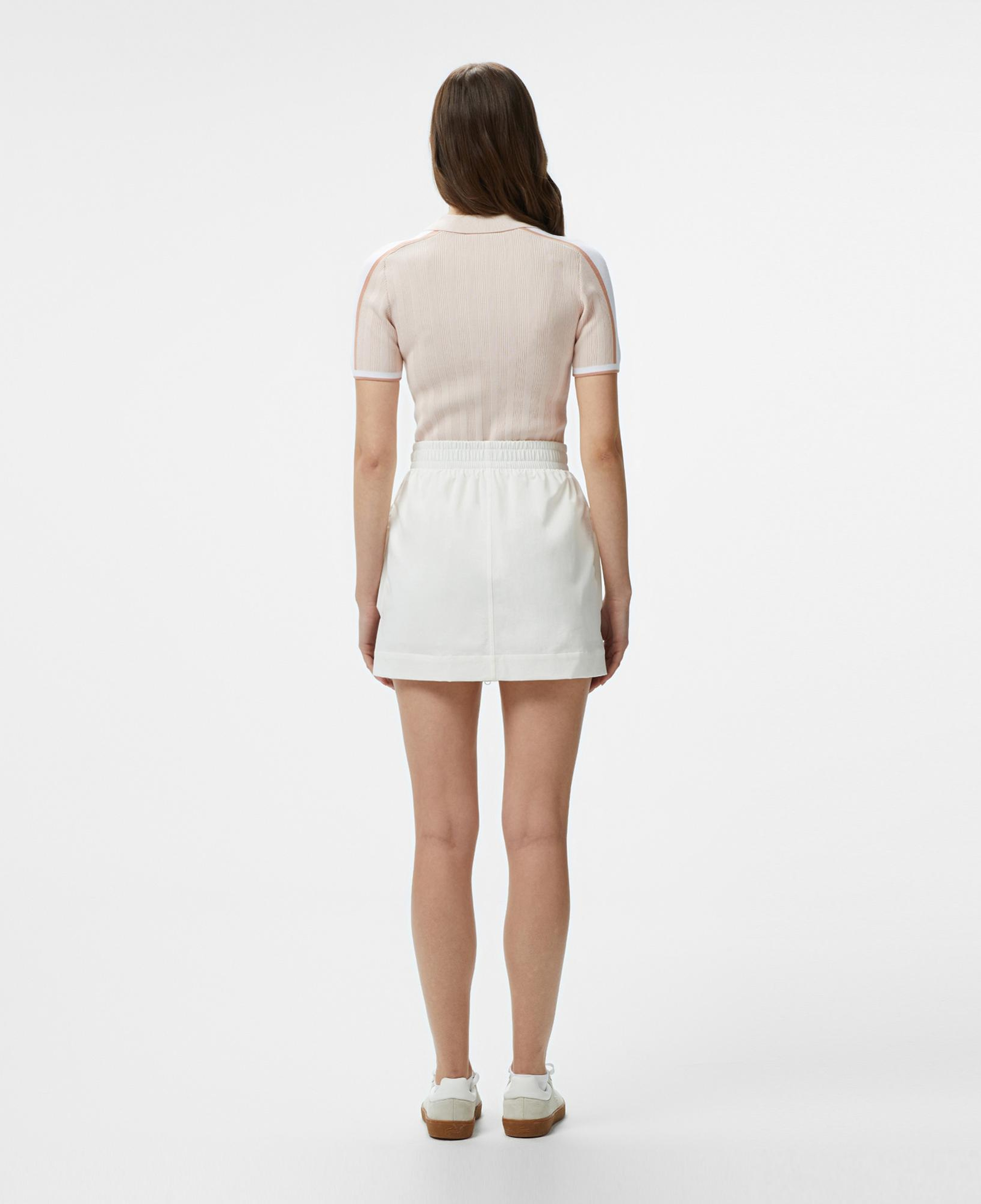 Lacoste Kadın Regular Fit Beyaz Etek