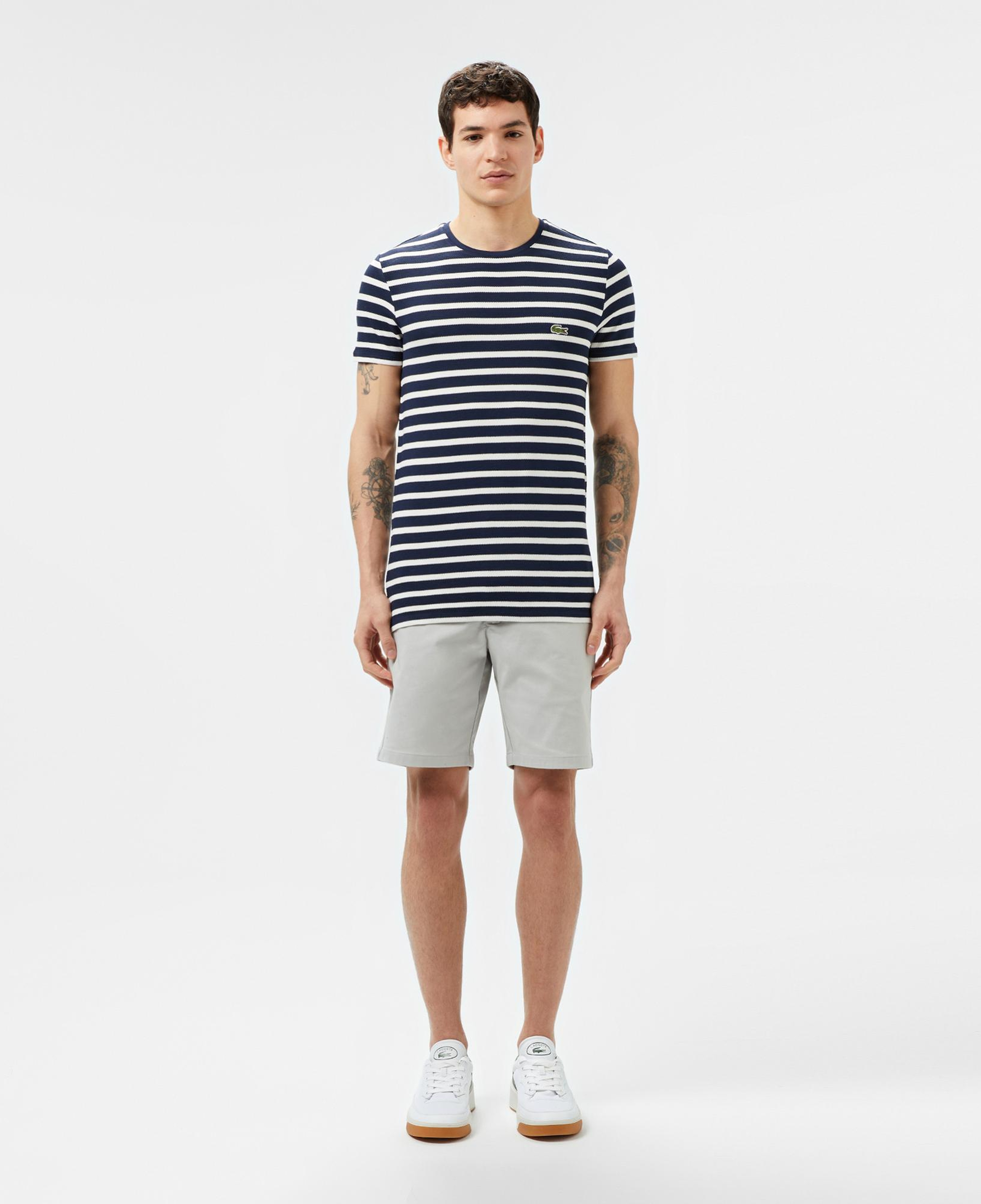 Lacoste Erkek Slim Fit Gri Bermuda Şort