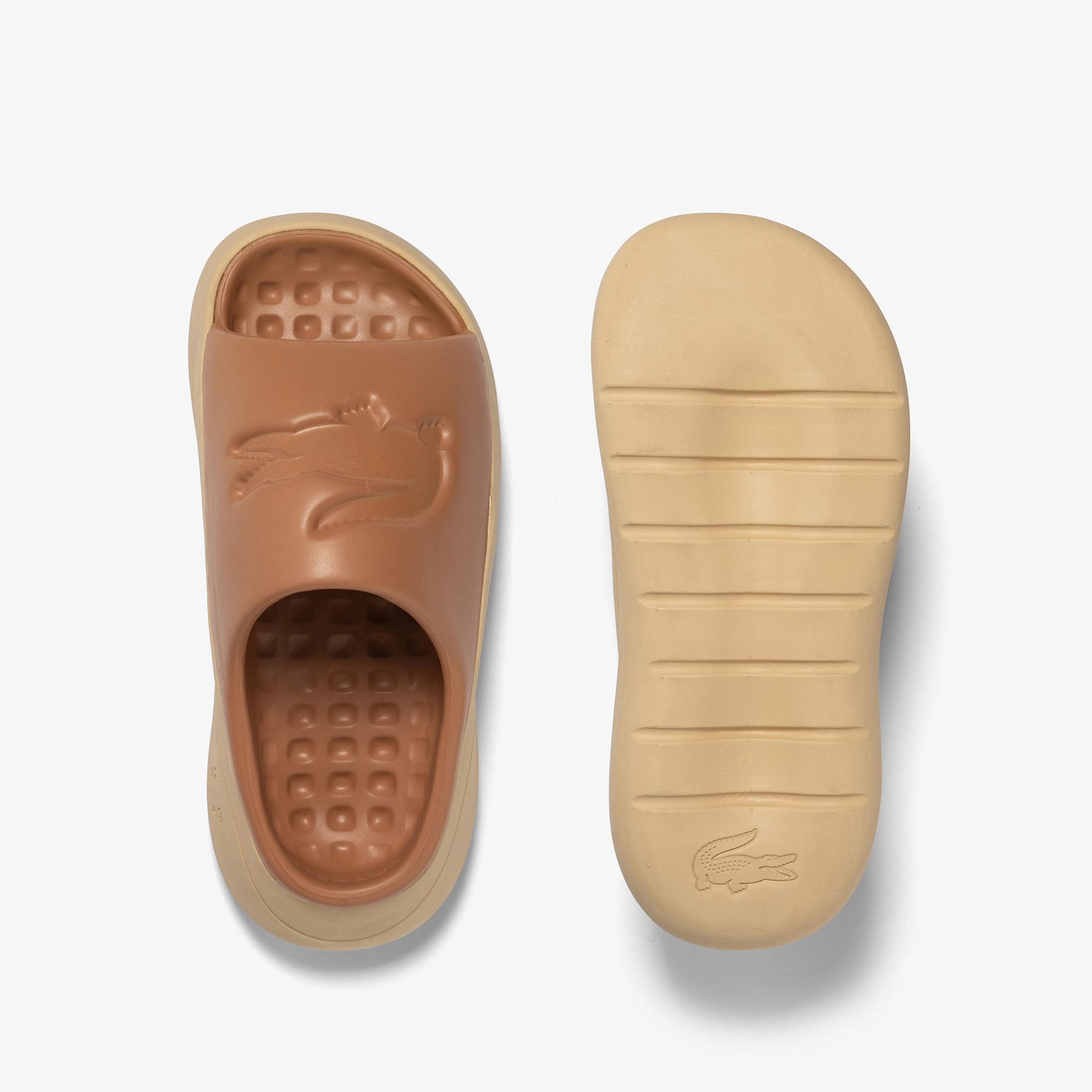 Lacoste Serve 3.0 Kadın Kahverengi Terlik