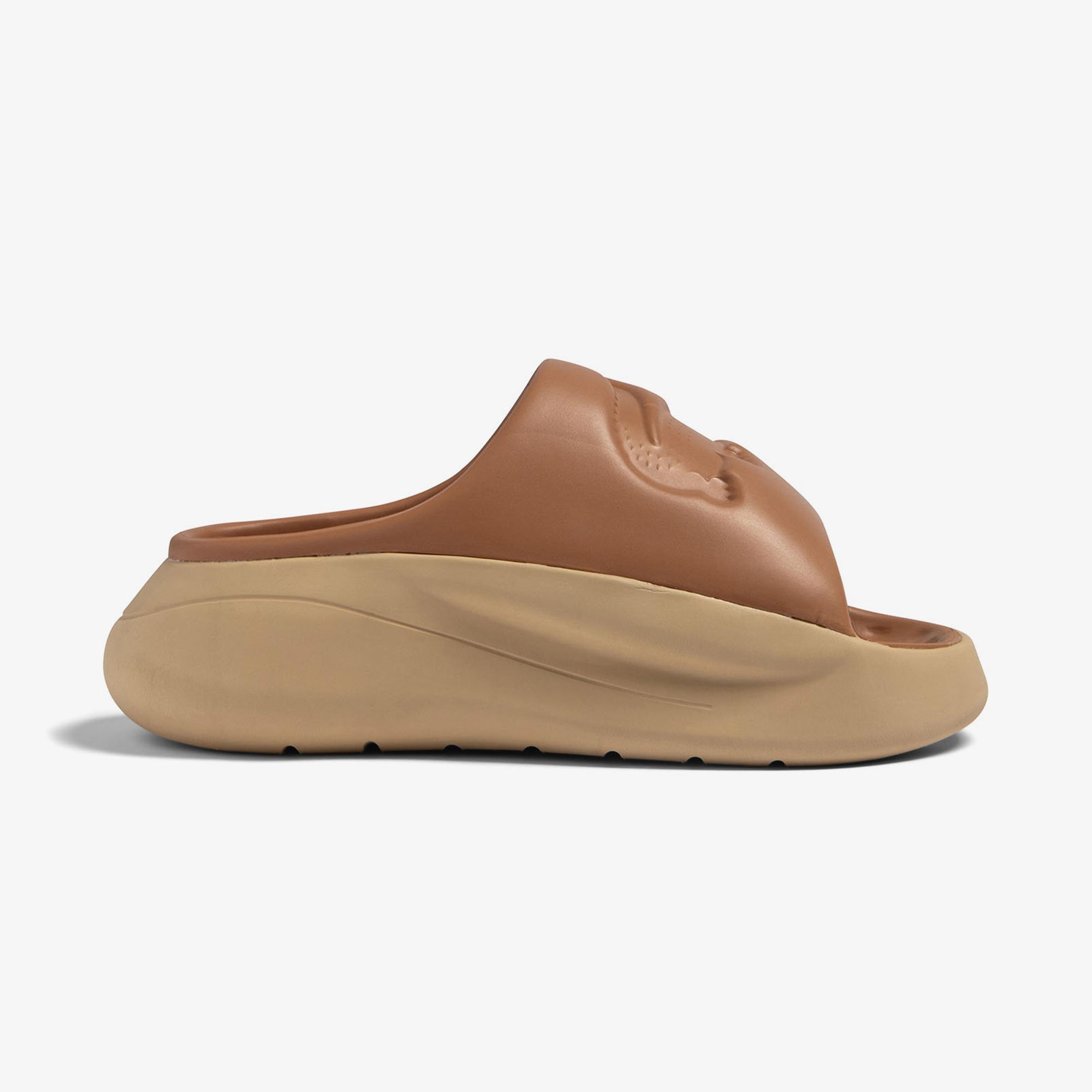 Lacoste Serve 3.0 Kadın Kahverengi Terlik