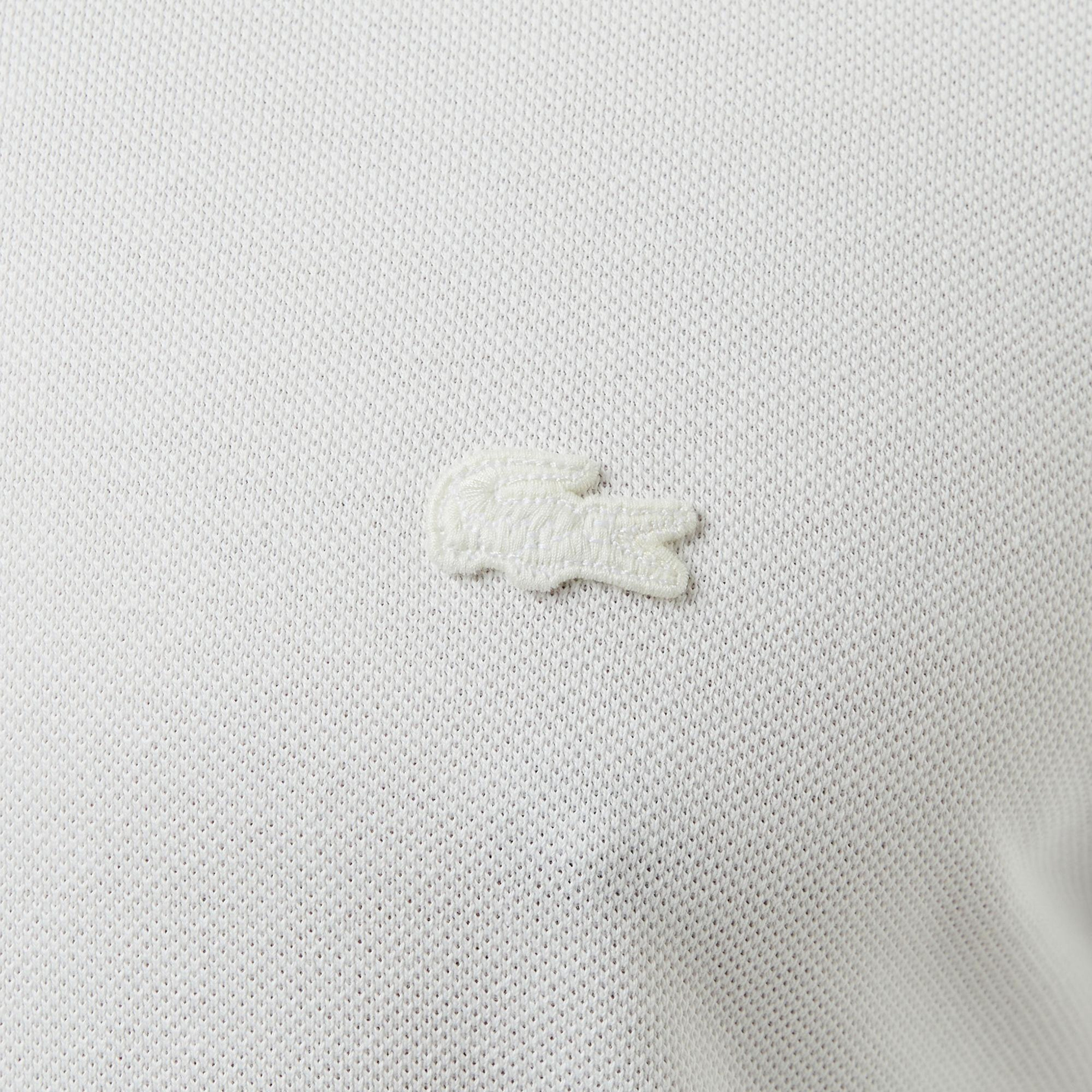 Lacoste Erkek Regular Fit Renk Bloklu Beyaz Polo