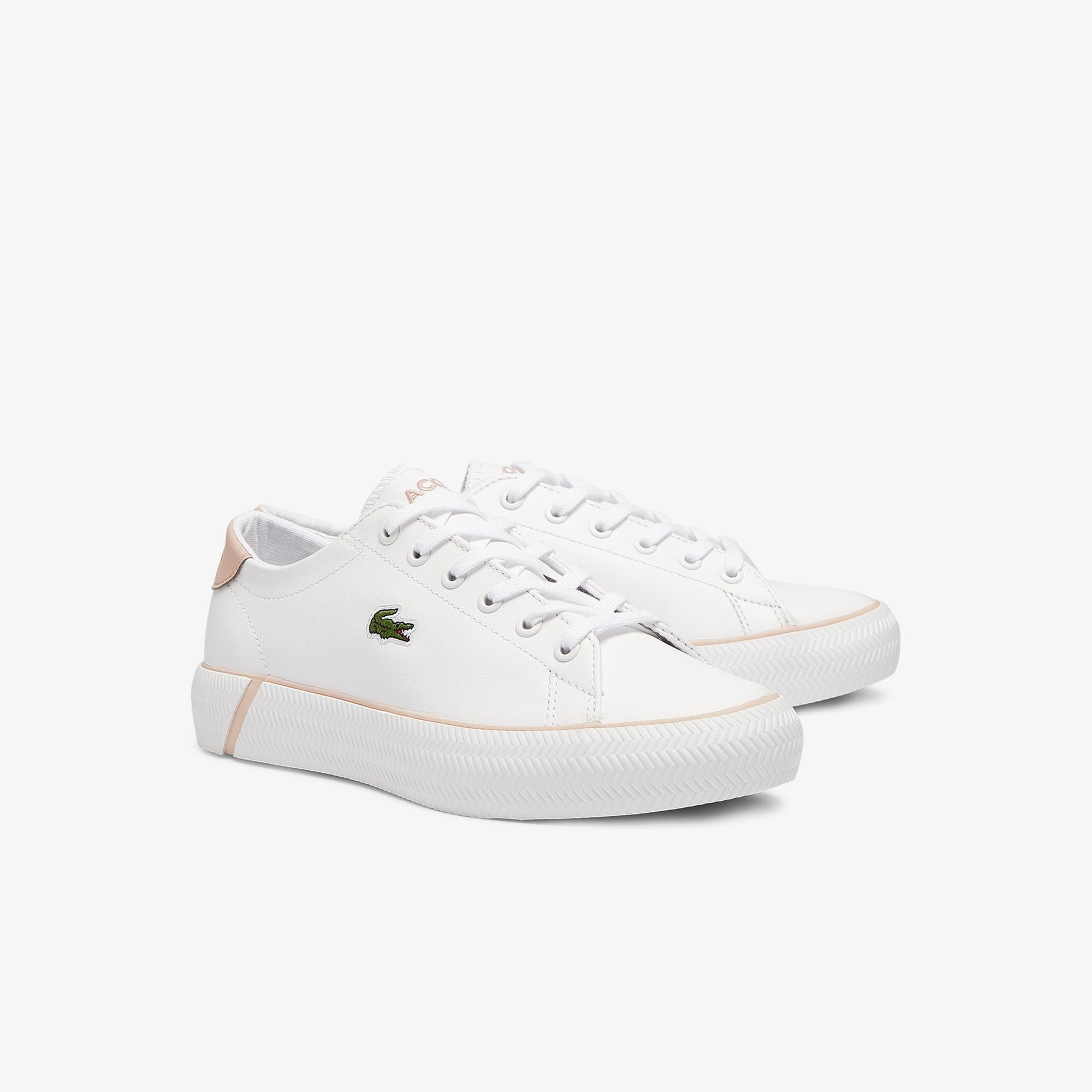 Lacoste Gripshot Bl 21 1 Cfa Kadın Beyaz - Açık Pembe Spor Ayakkabı