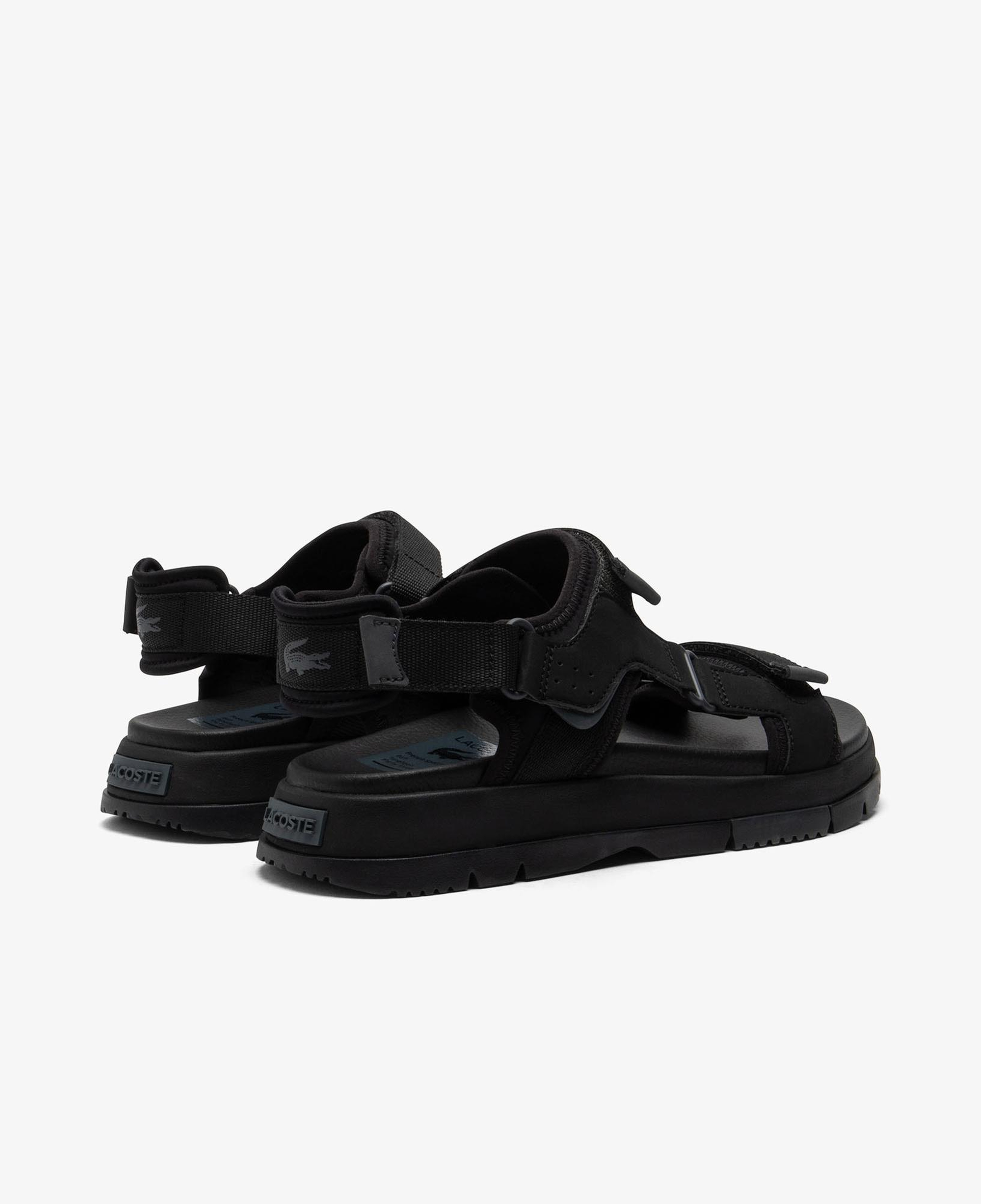 Lacoste Suruga Premium Erkek Siyah Sandalet