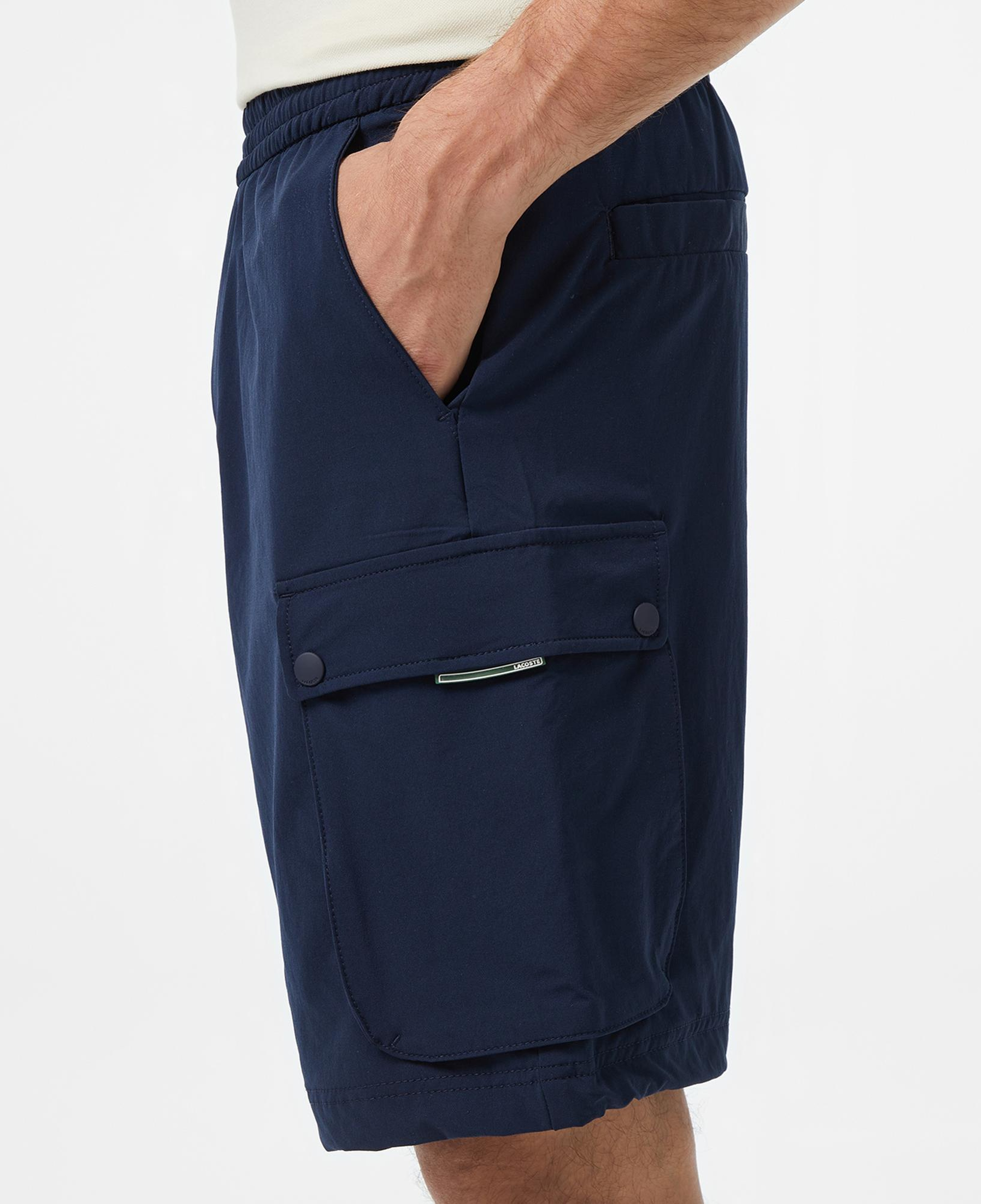 Lacoste Erkek Relaxed Fit Lacivert Bermuda Şort