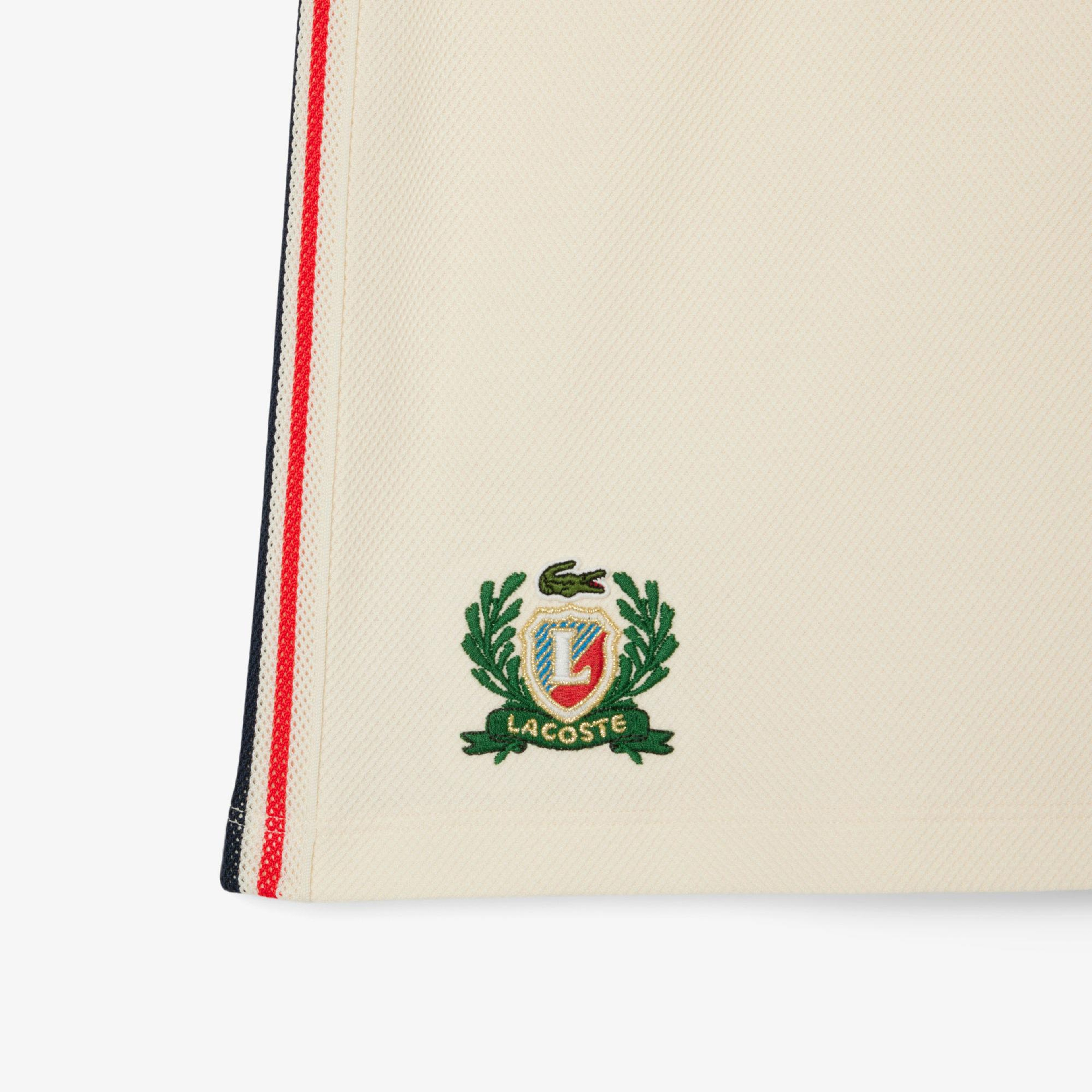 Lacoste Kadın Renk Bloklu Krem Etek