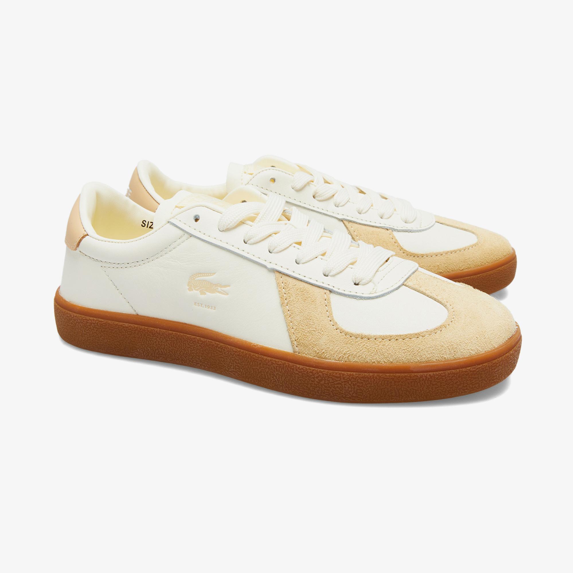 Lacoste Baseshot Pro Kadın Sarı Sneaker