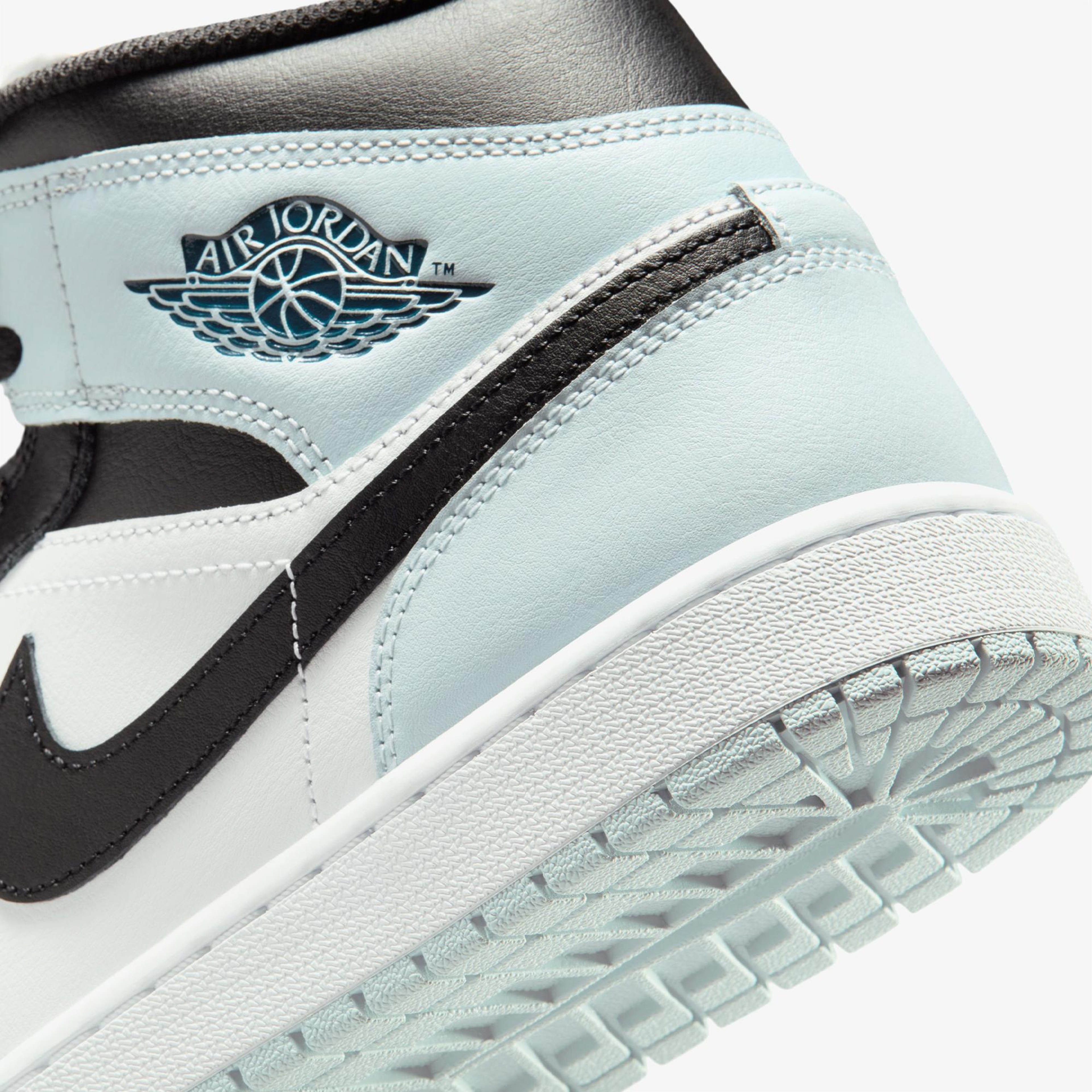 Jordan Air 1 Mid Erkek Mavi Spor Ayakkabı