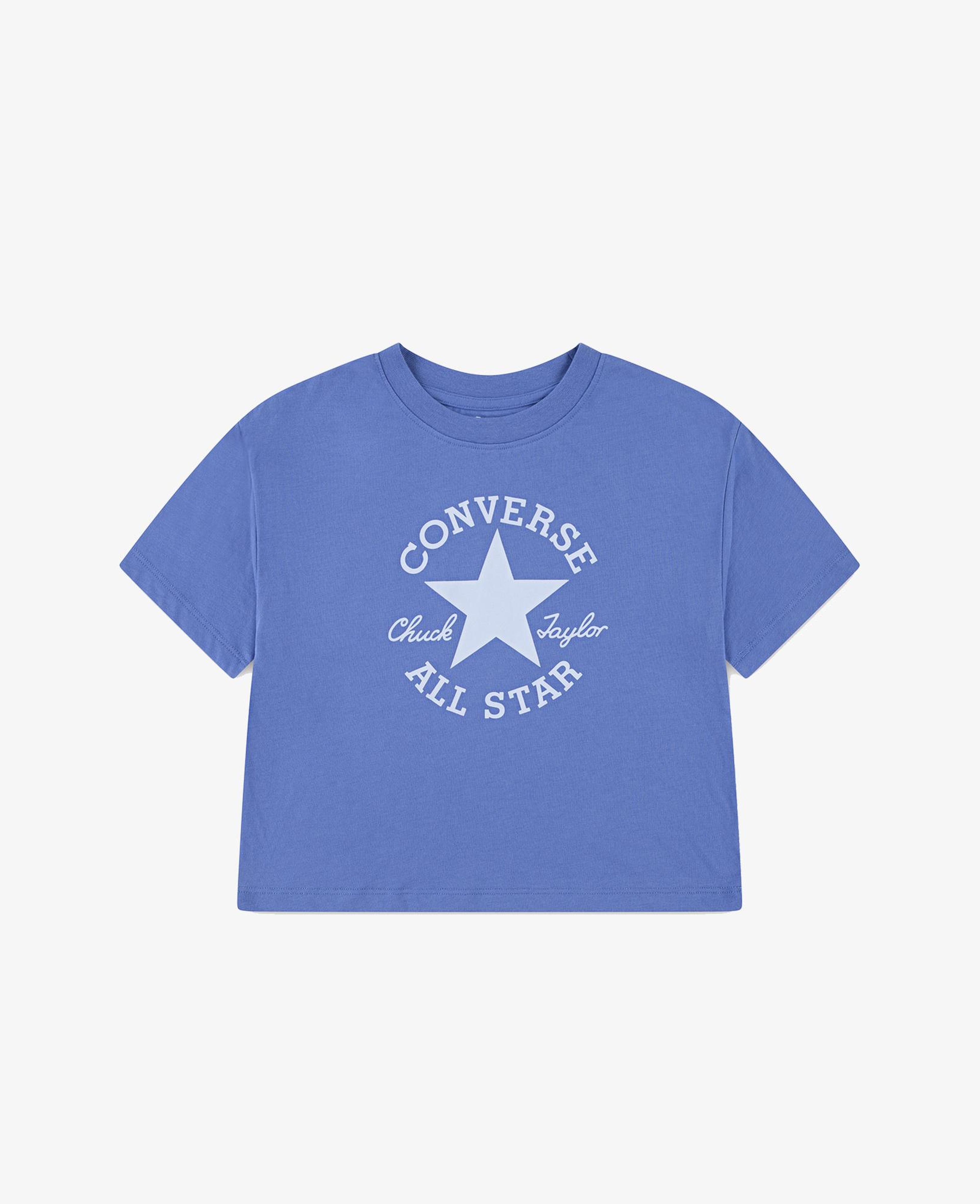 Converse Chuck Taylor Çocuk Mavi T-Shirt