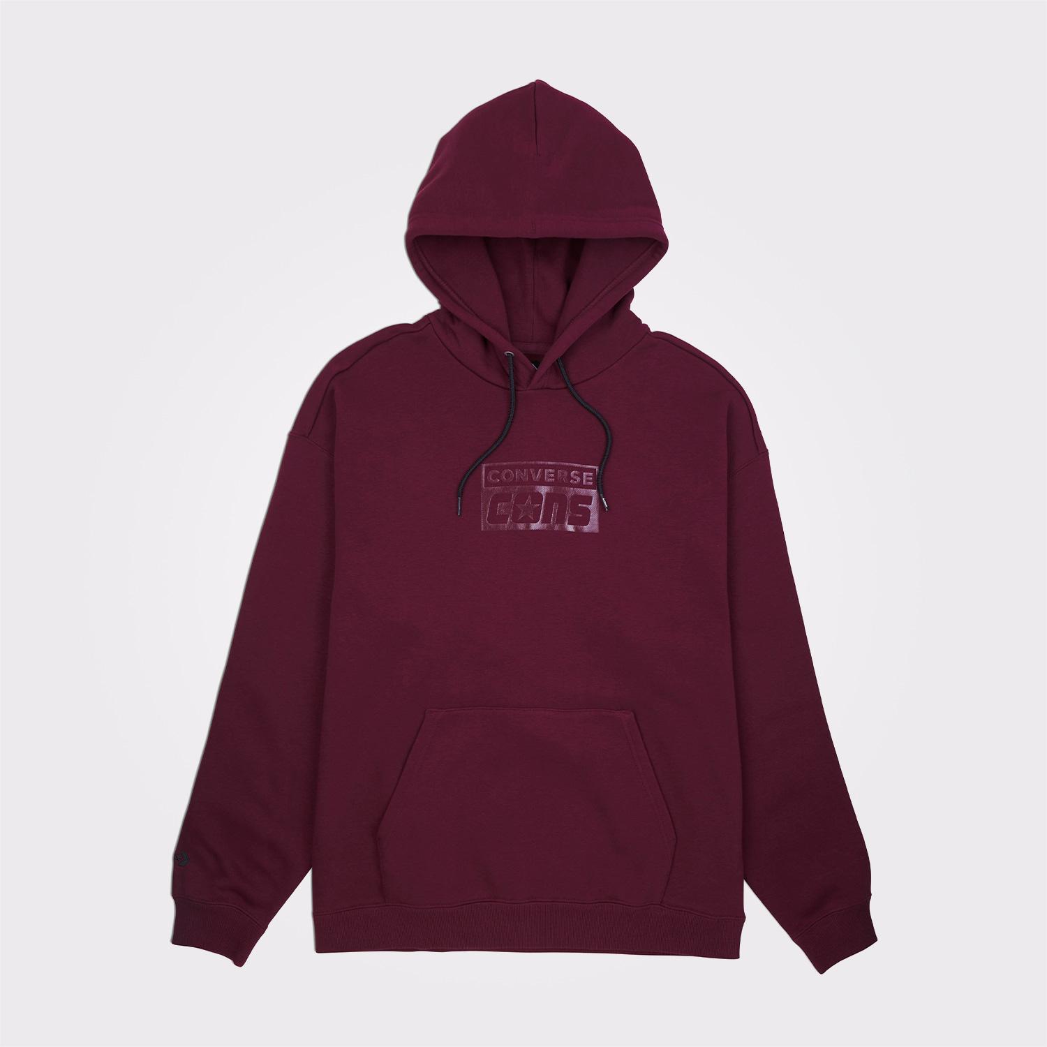 Converse Cons Erkek Bordo Hoodie