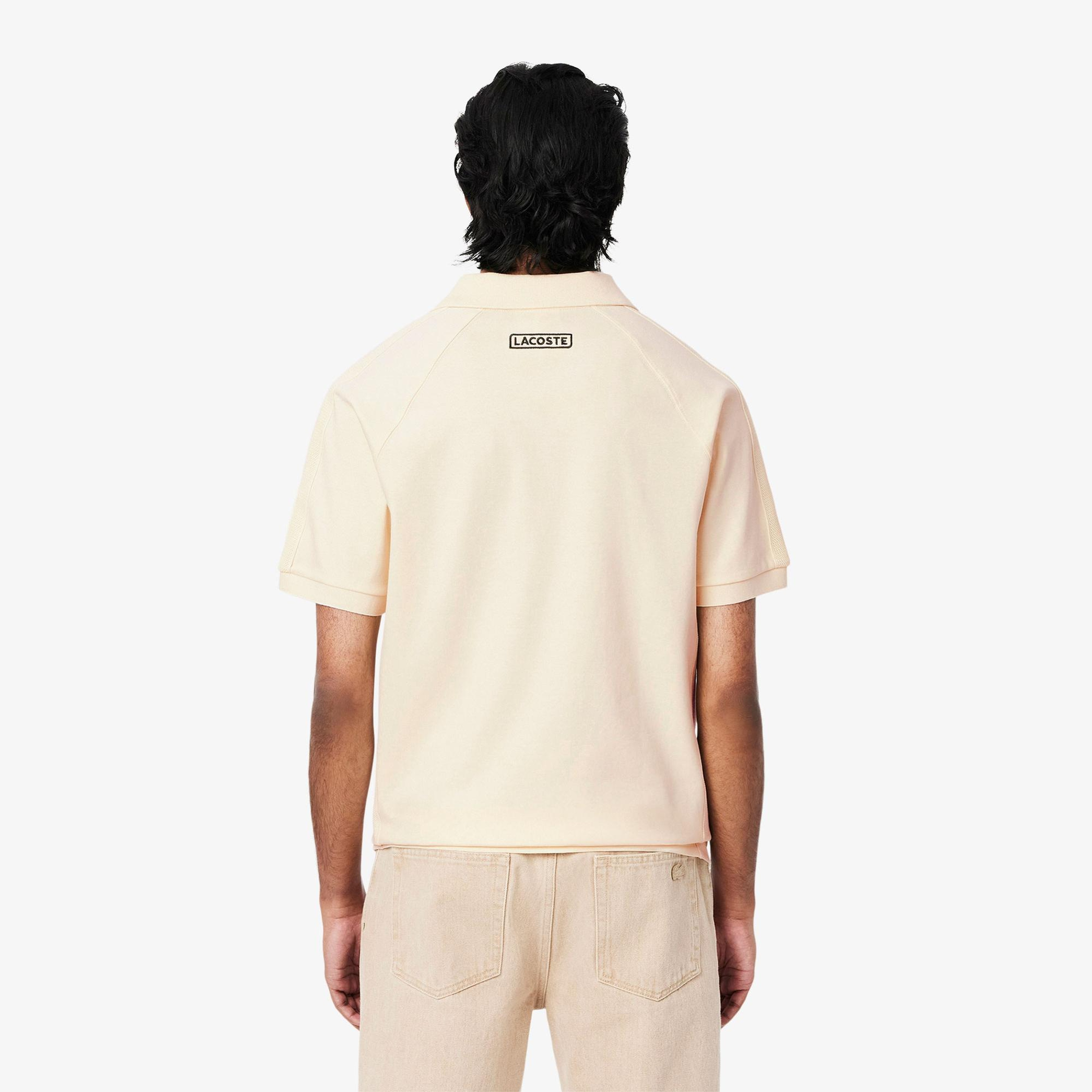 Lacoste Erkek Classic Fit Krem Polo