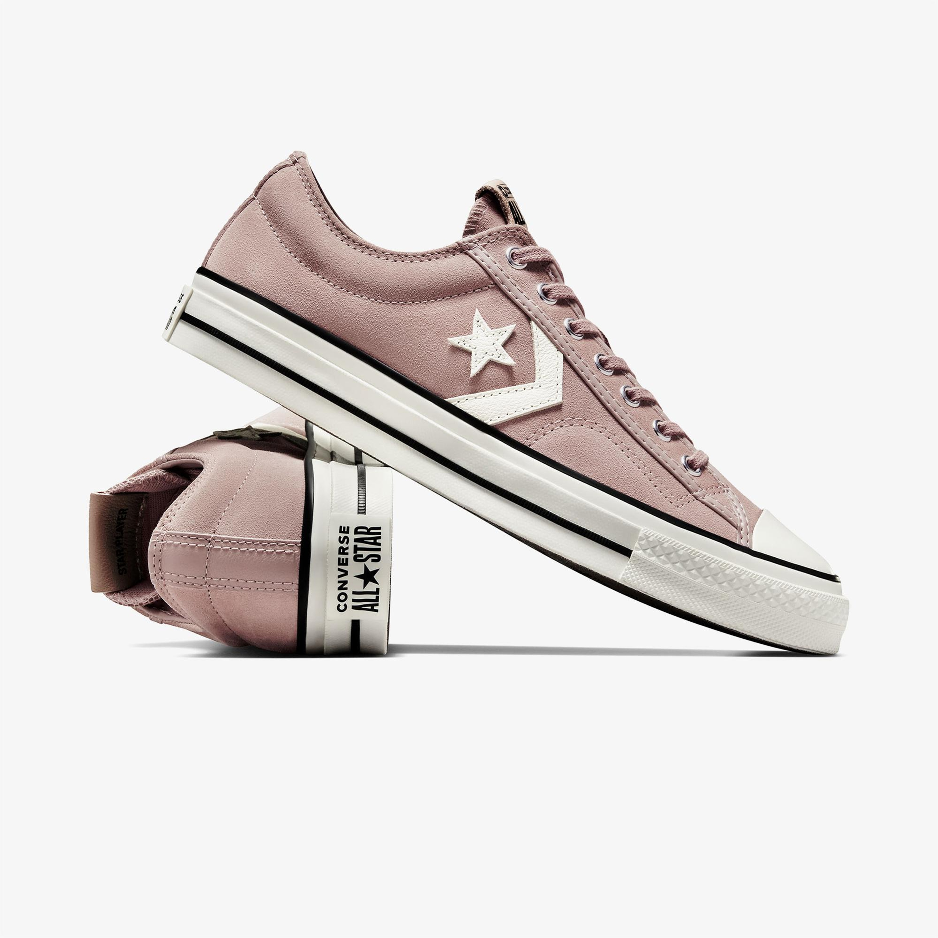 Converse Star Player 76 Unisex Pembe Deri Sneaker