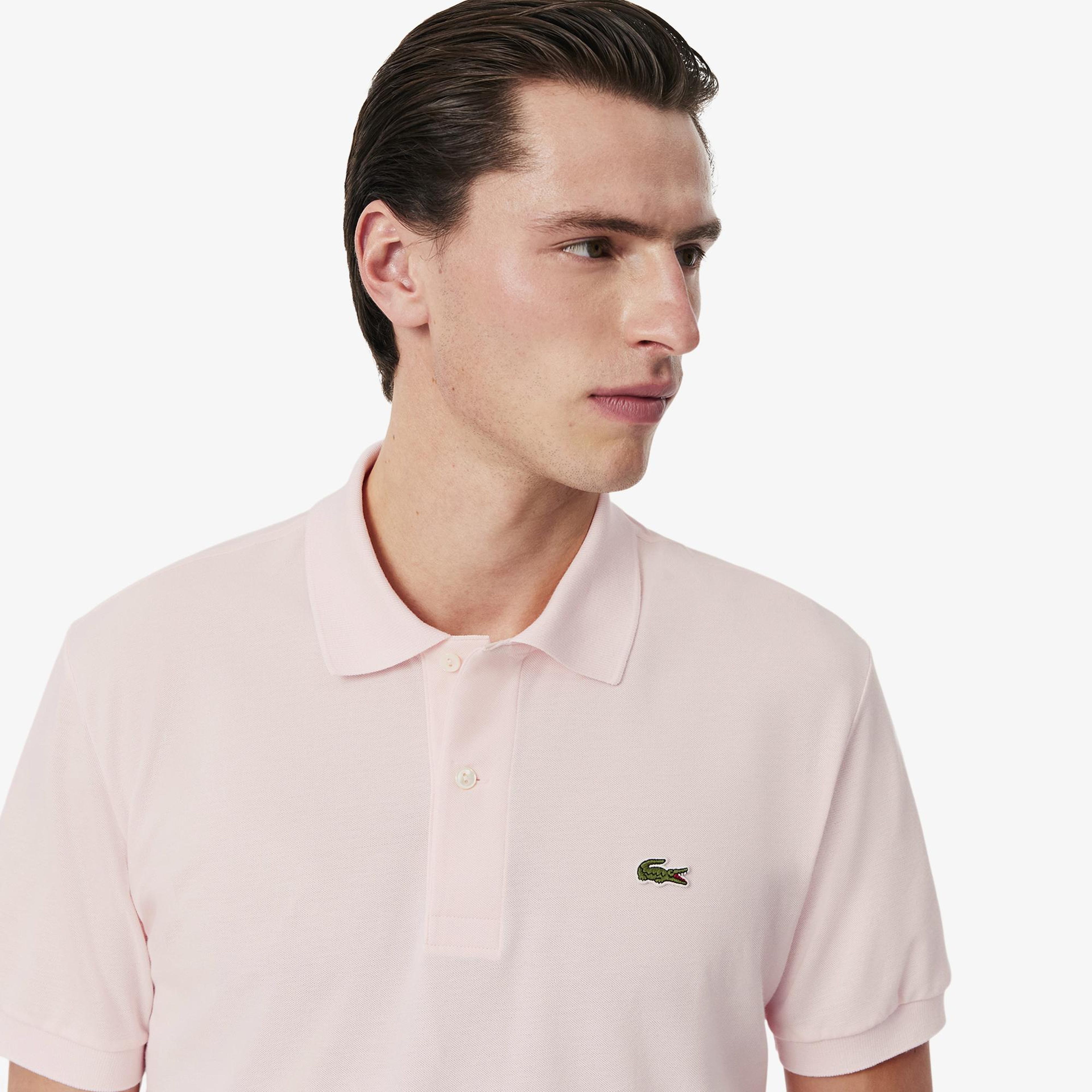Lacoste Classic Fit Erkek Pembe Polo
