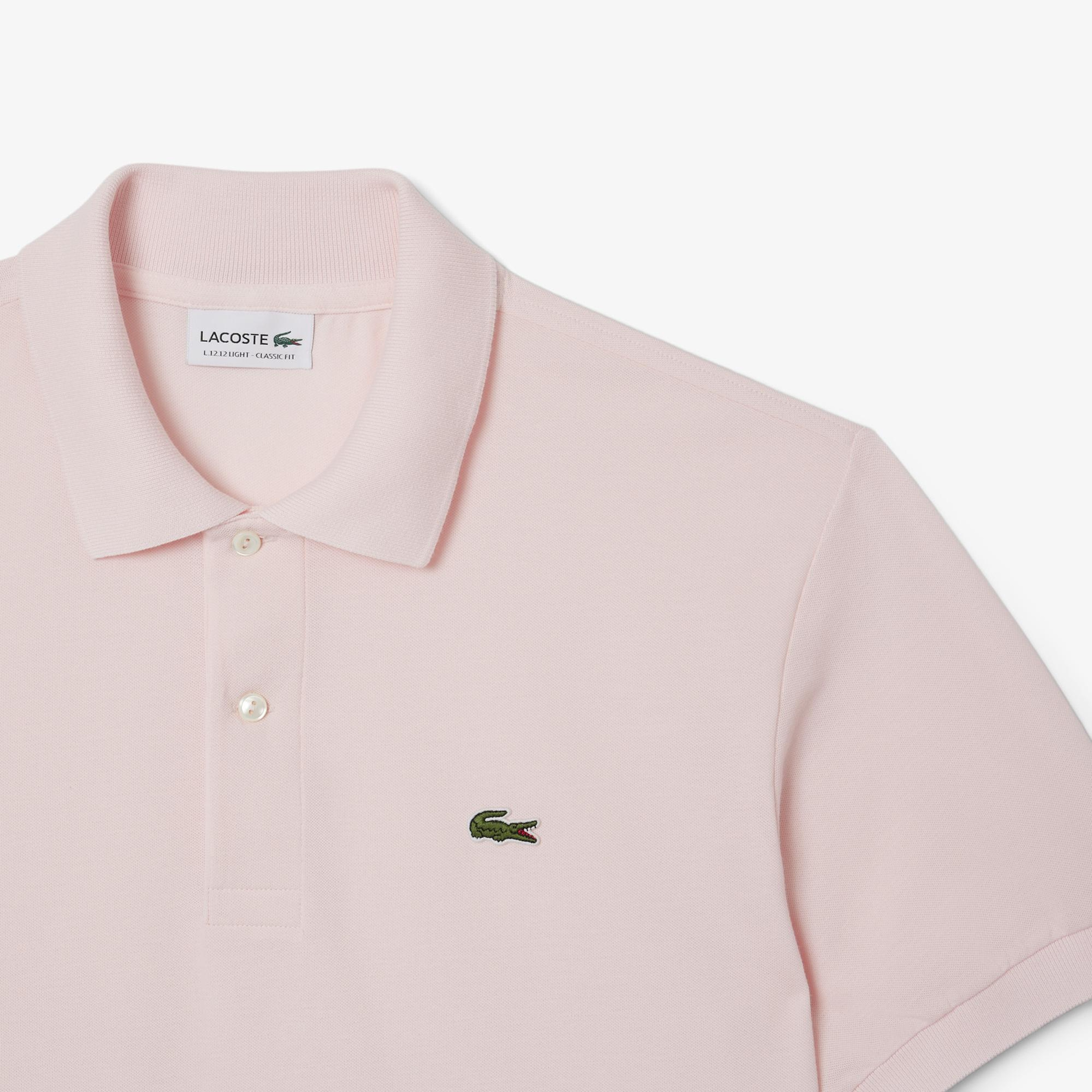 Lacoste Classic Fit Erkek Pembe Polo