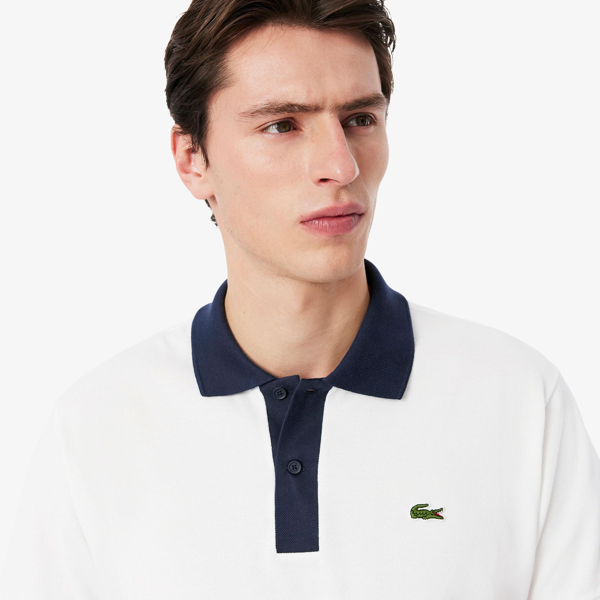 Lacoste L.12.12 Erkek Classic Fit Beyaz Polo