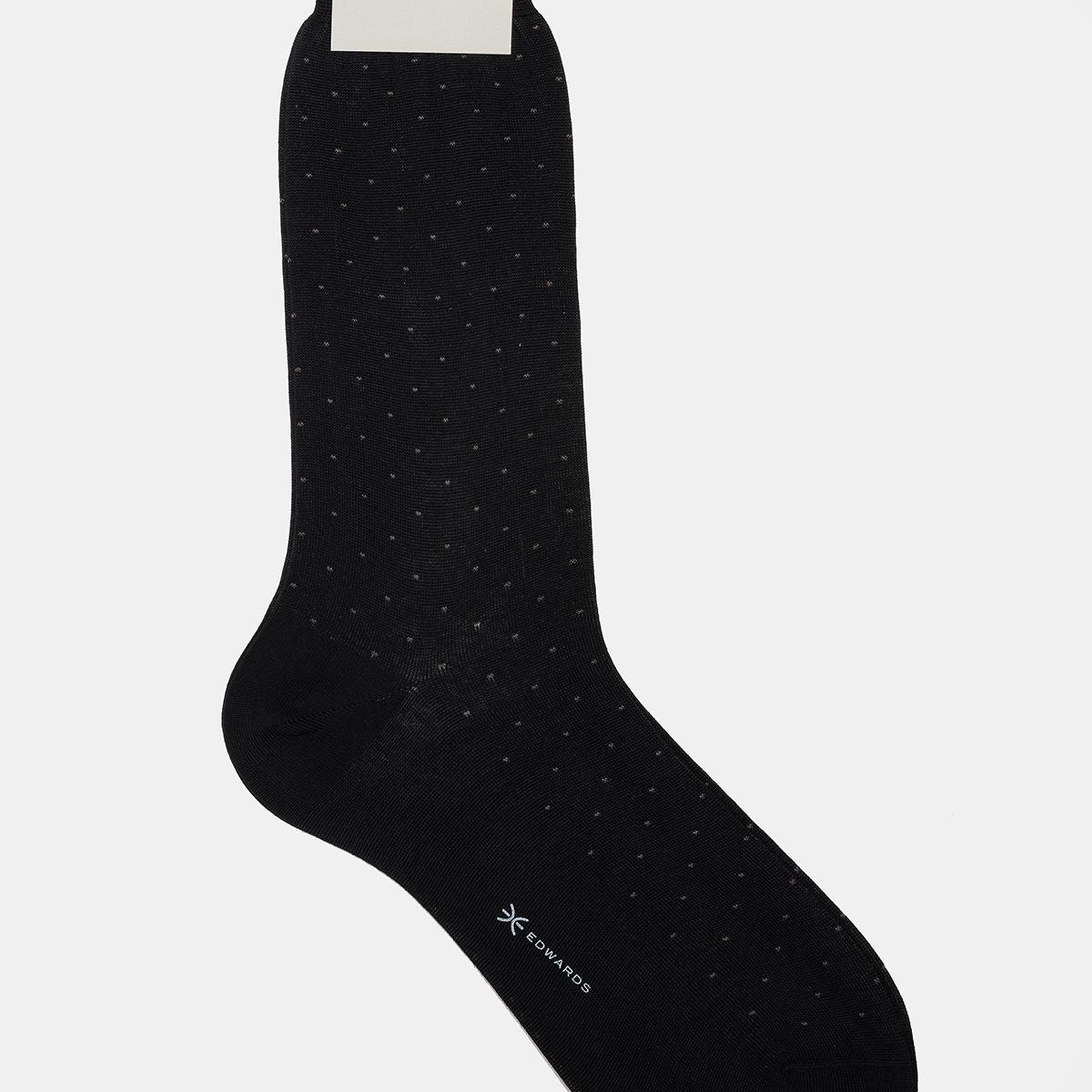 Erkek Siyah Pamuk Kısa Çorap