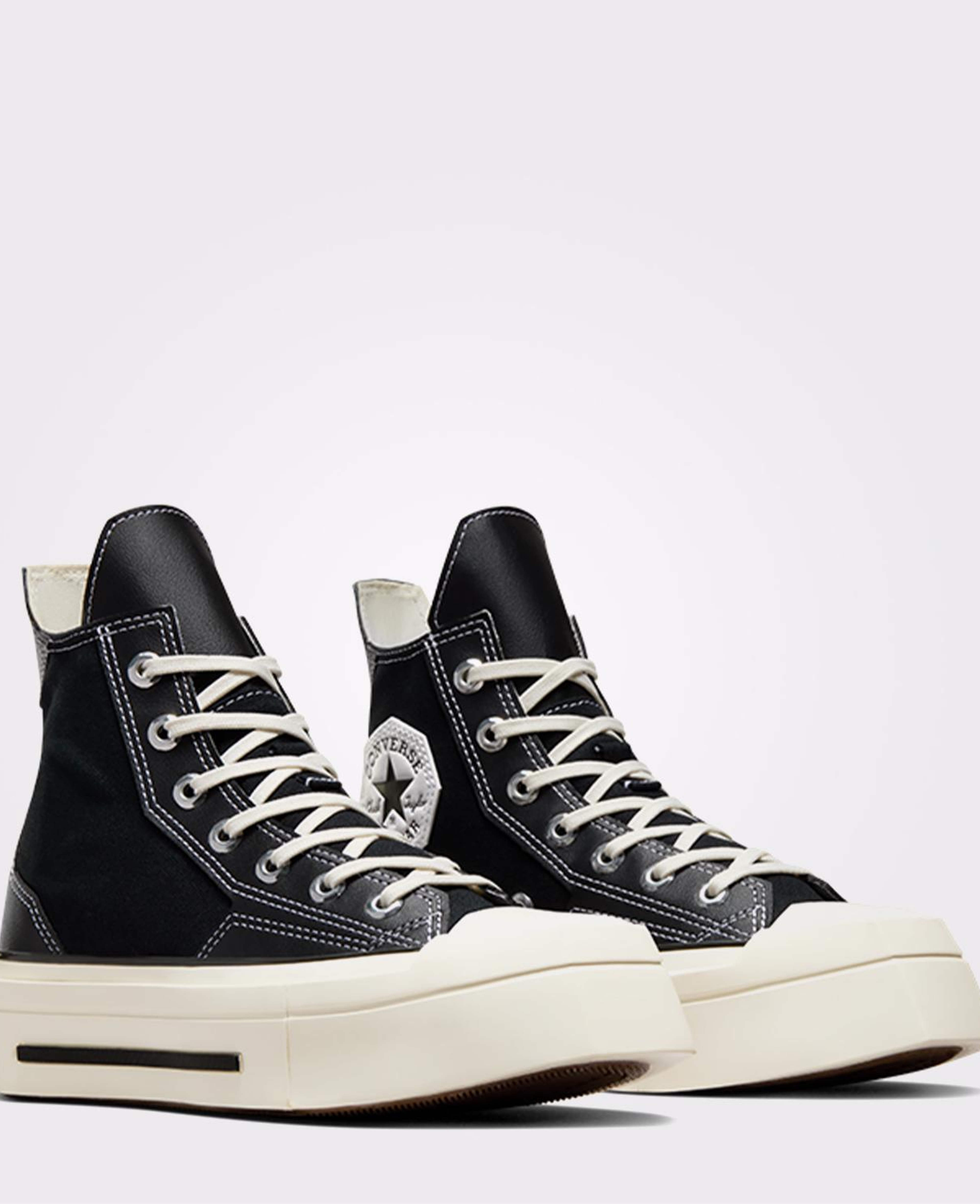 Converse Chuck 70 De Luxe Squared Unisex Siyah Platform Sneaker