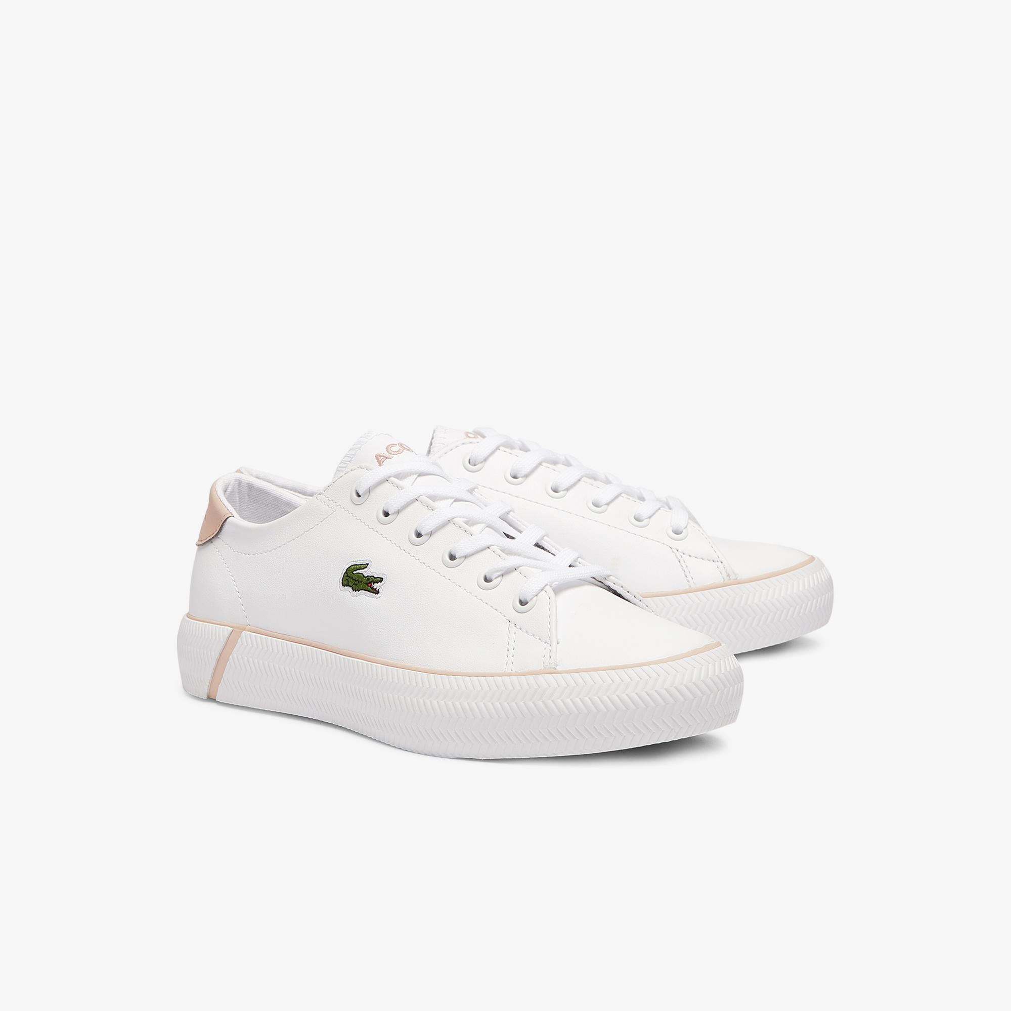 Lacoste Gripshot Bl 21 1 Cfa Kadın Beyaz - Açık Pembe Spor Ayakkabı