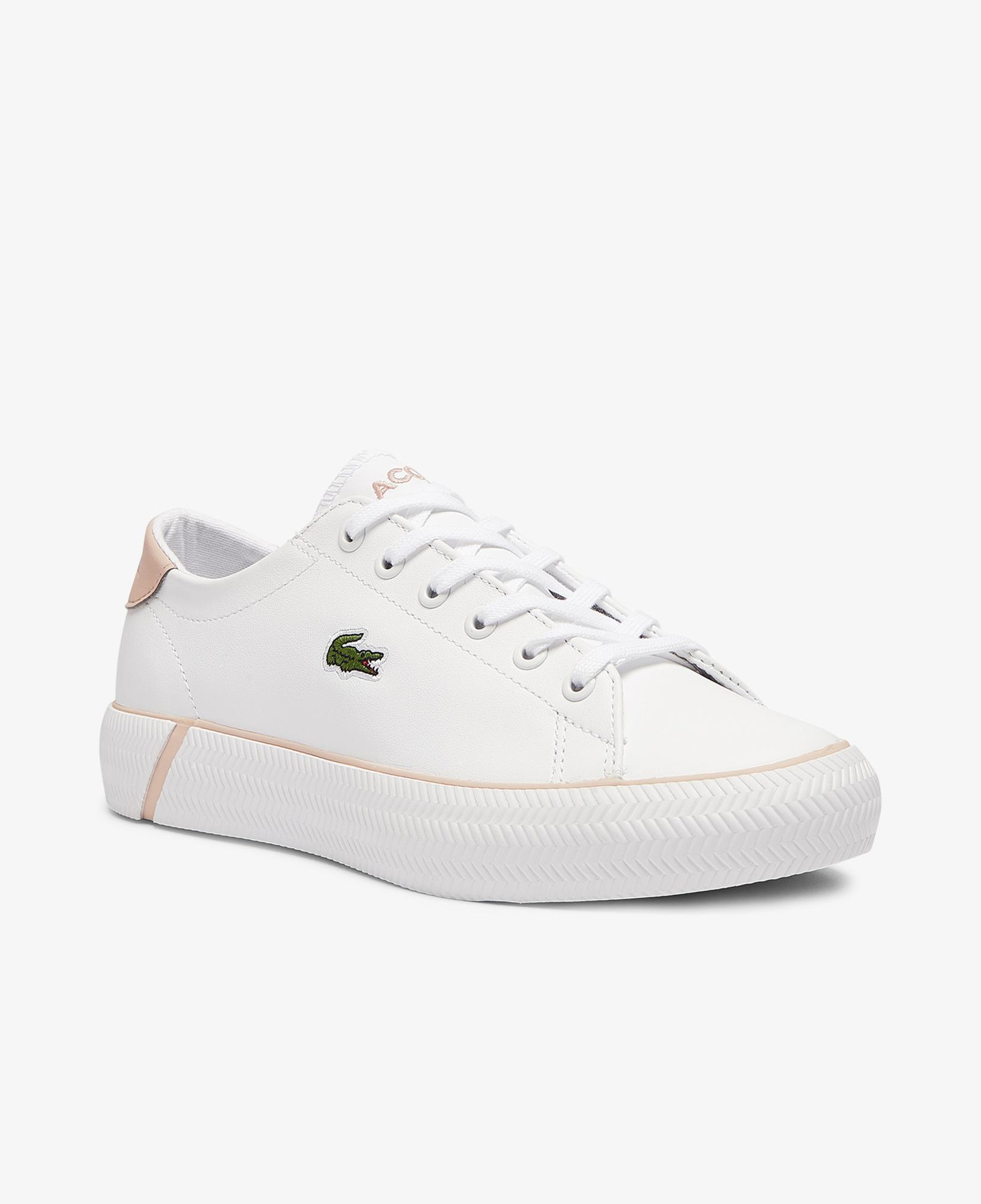 Lacoste Gripshot Bl 21 1 Cfa Kadın Beyaz - Açık Pembe Spor Ayakkabı