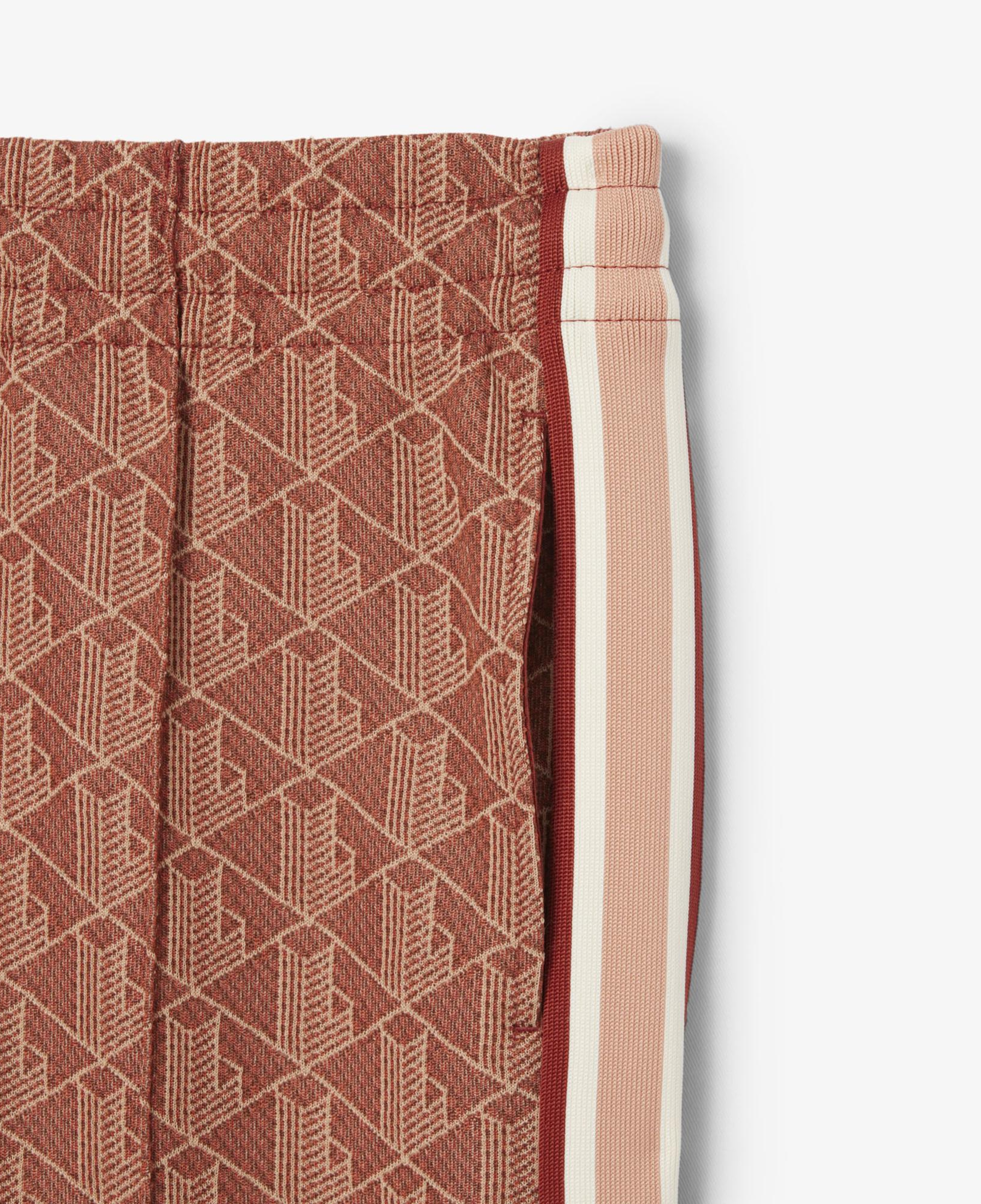 Lacoste Flare Fit Monogram Kadın Bej Eşofman Altı