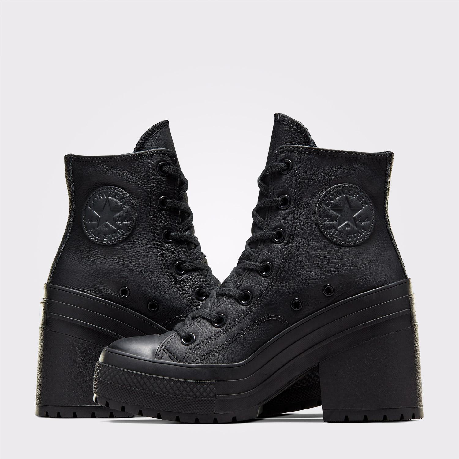 Converse Siyah Converse Chuck 70 De Luxe Unisex Deri Sneaker