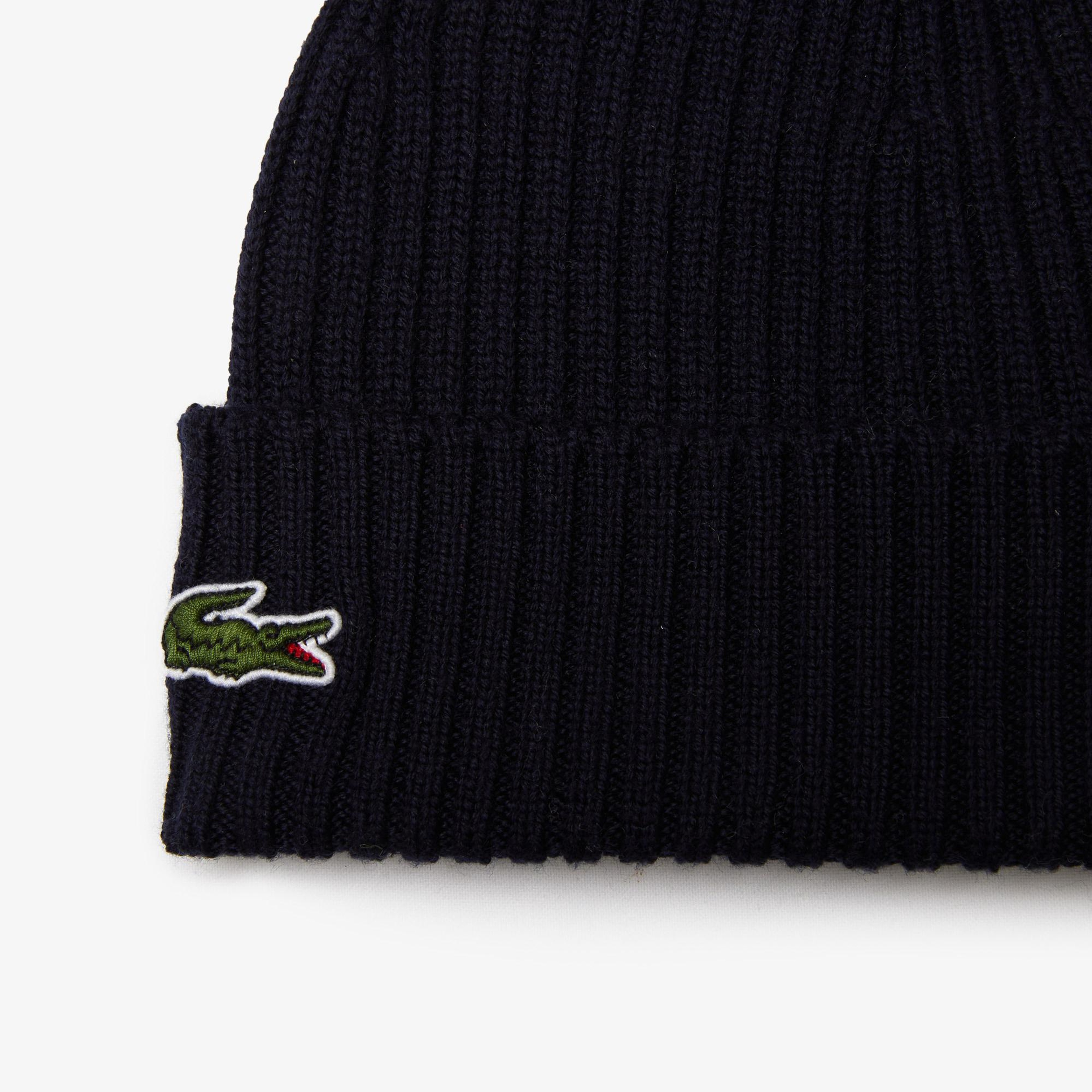 Lacoste Unisex Yün Lacivert Bere