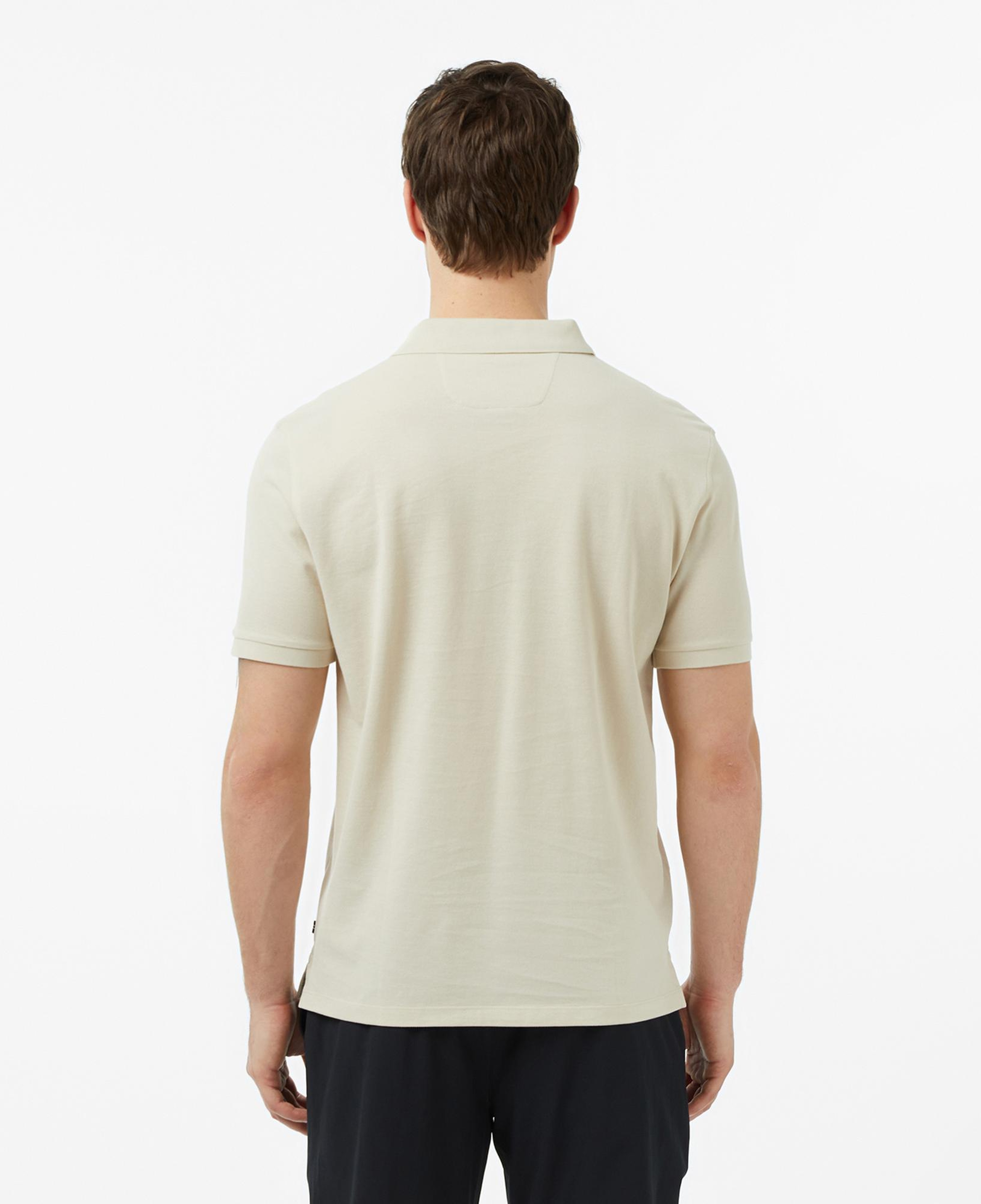 Nautica Erkek Bej Regular Fit Polo Yaka T-Shirt