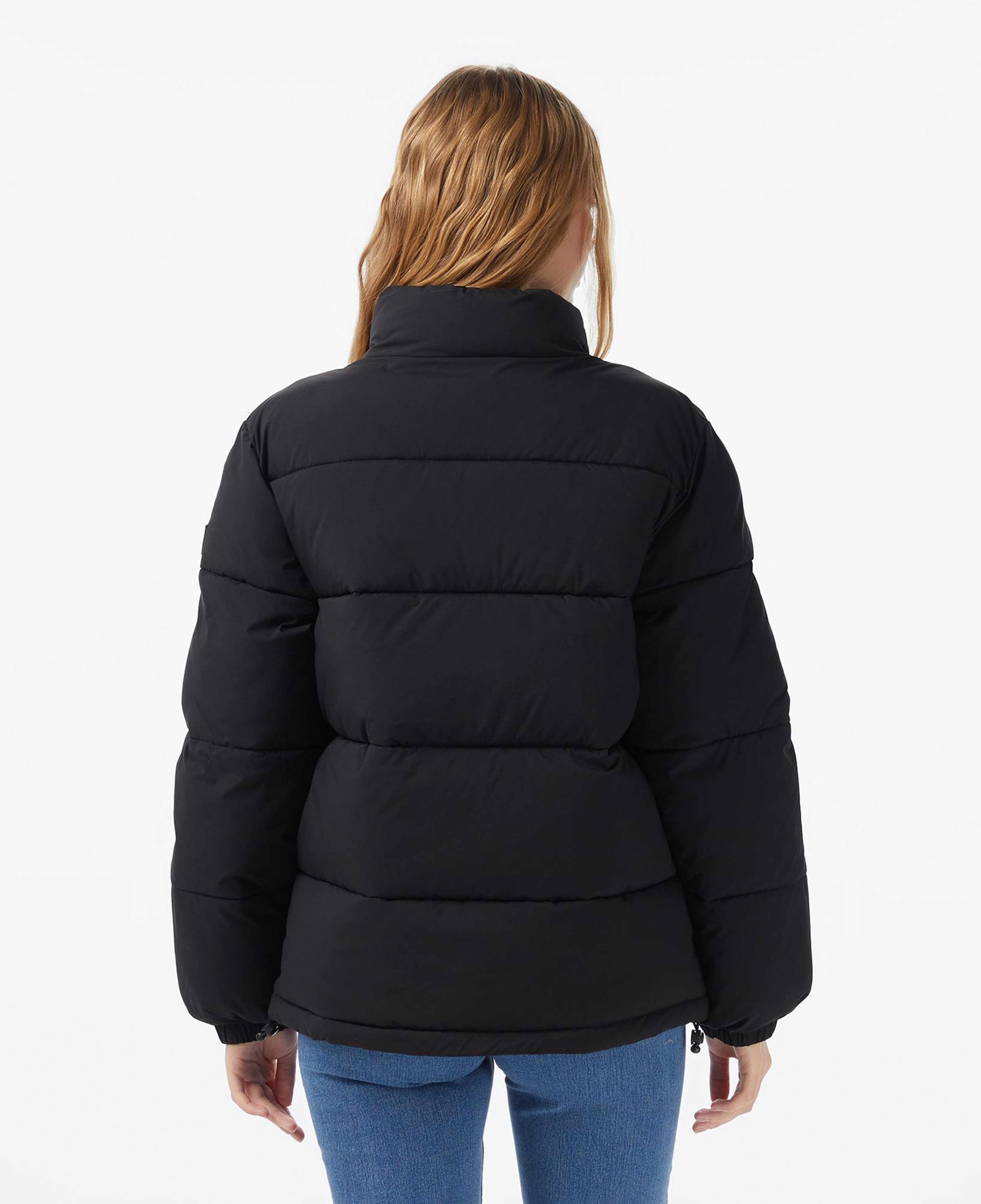 Guess Lenght Puffer Kadın Siyah Mont