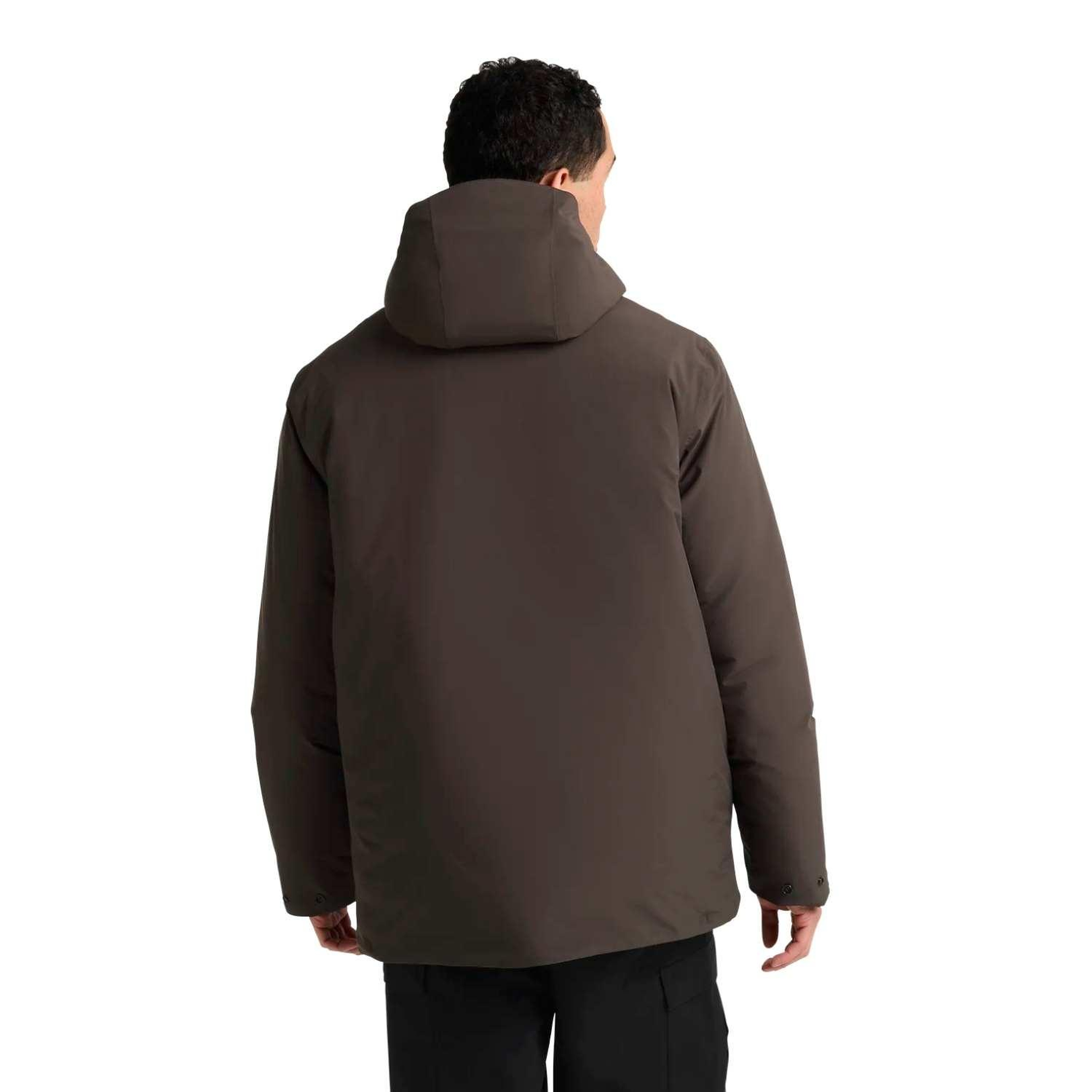 Jack Wolfskin Brandenburger Erkek Kahverengi Outdoor Ceketi