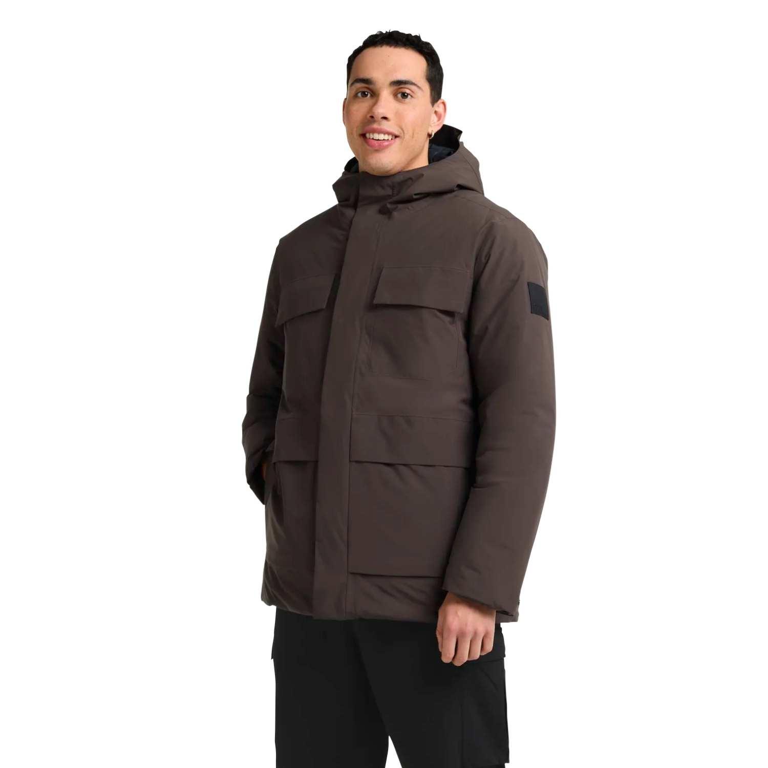 Jack Wolfskin Brandenburger Erkek Kahverengi Outdoor Ceketi