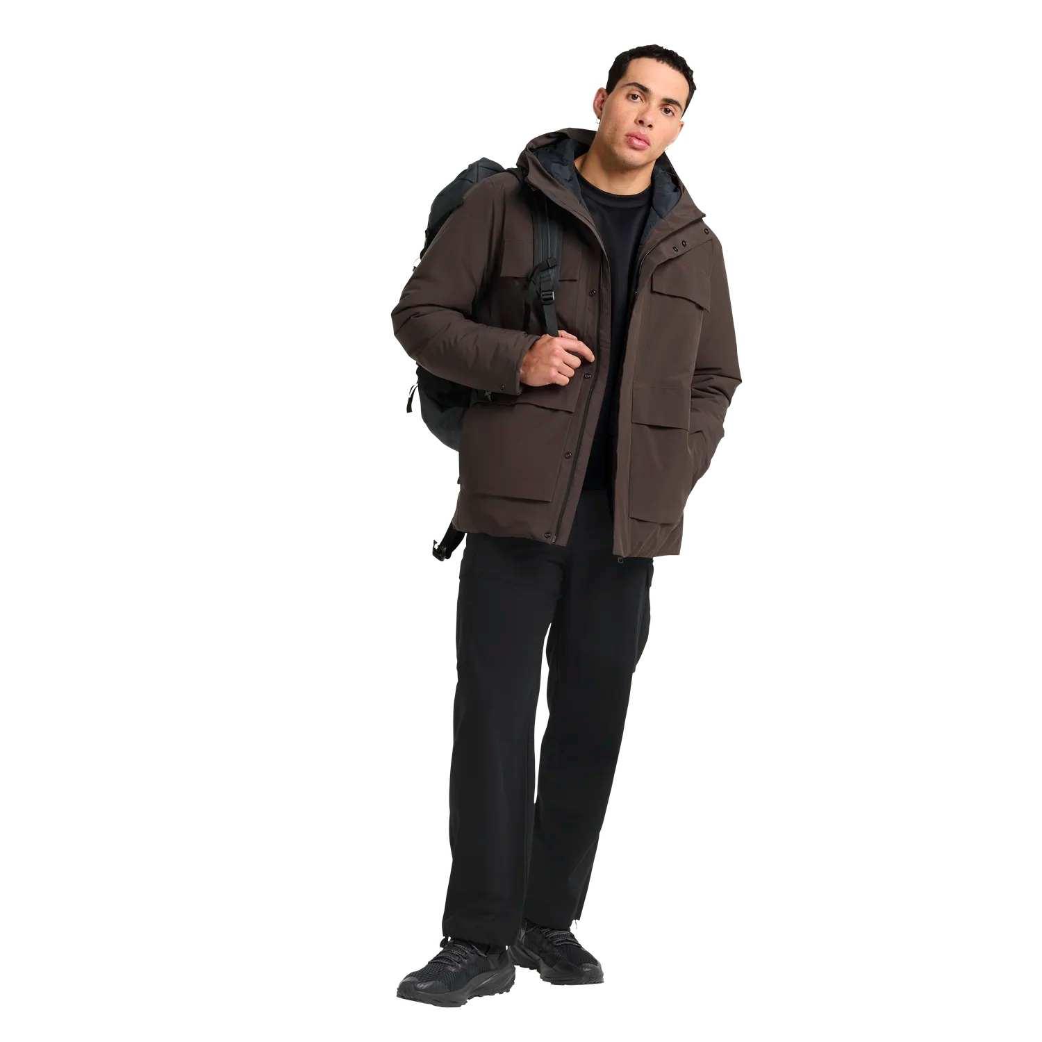 Jack Wolfskin Brandenburger Erkek Kahverengi Outdoor Ceketi