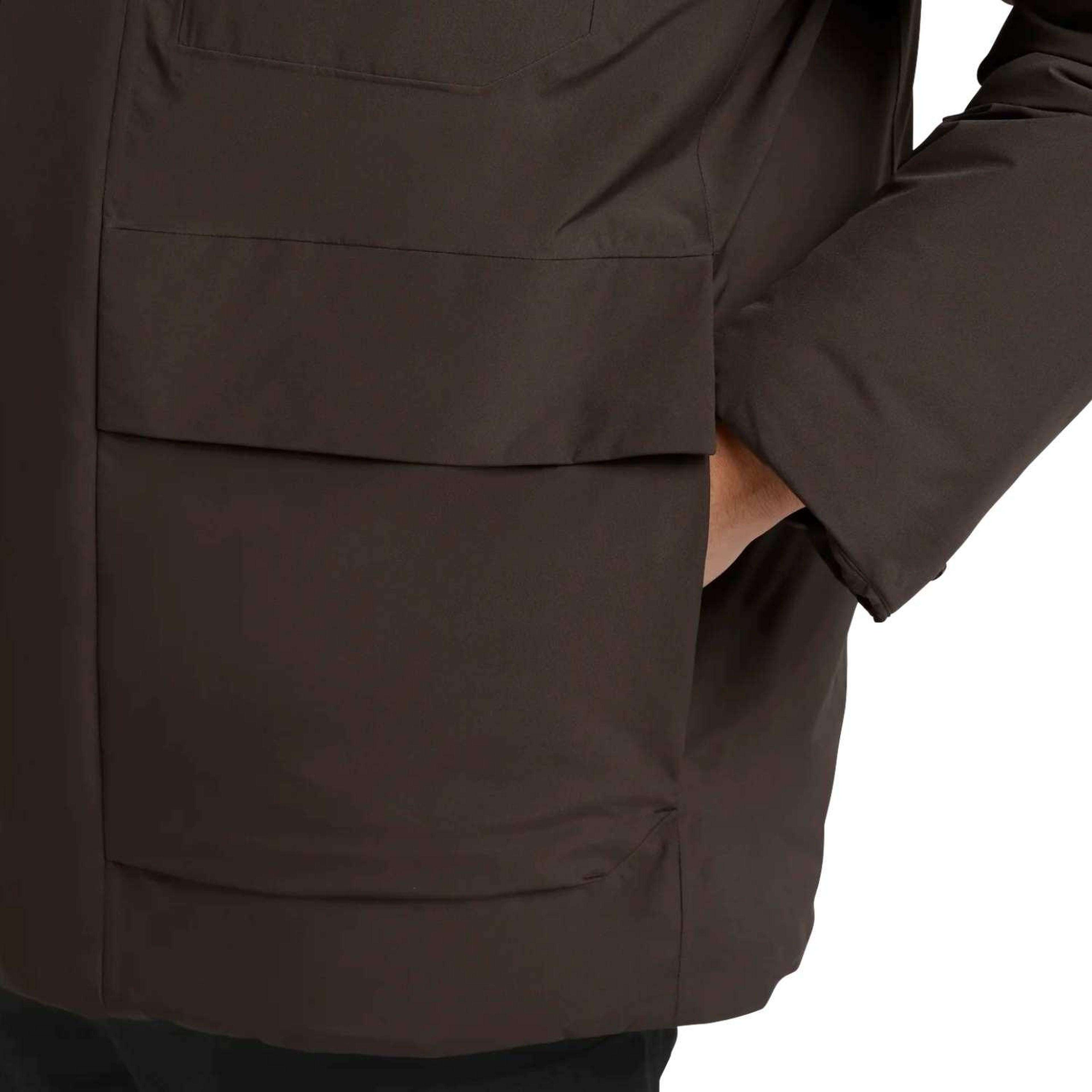 Jack Wolfskin Brandenburger Erkek Kahverengi Outdoor Ceketi