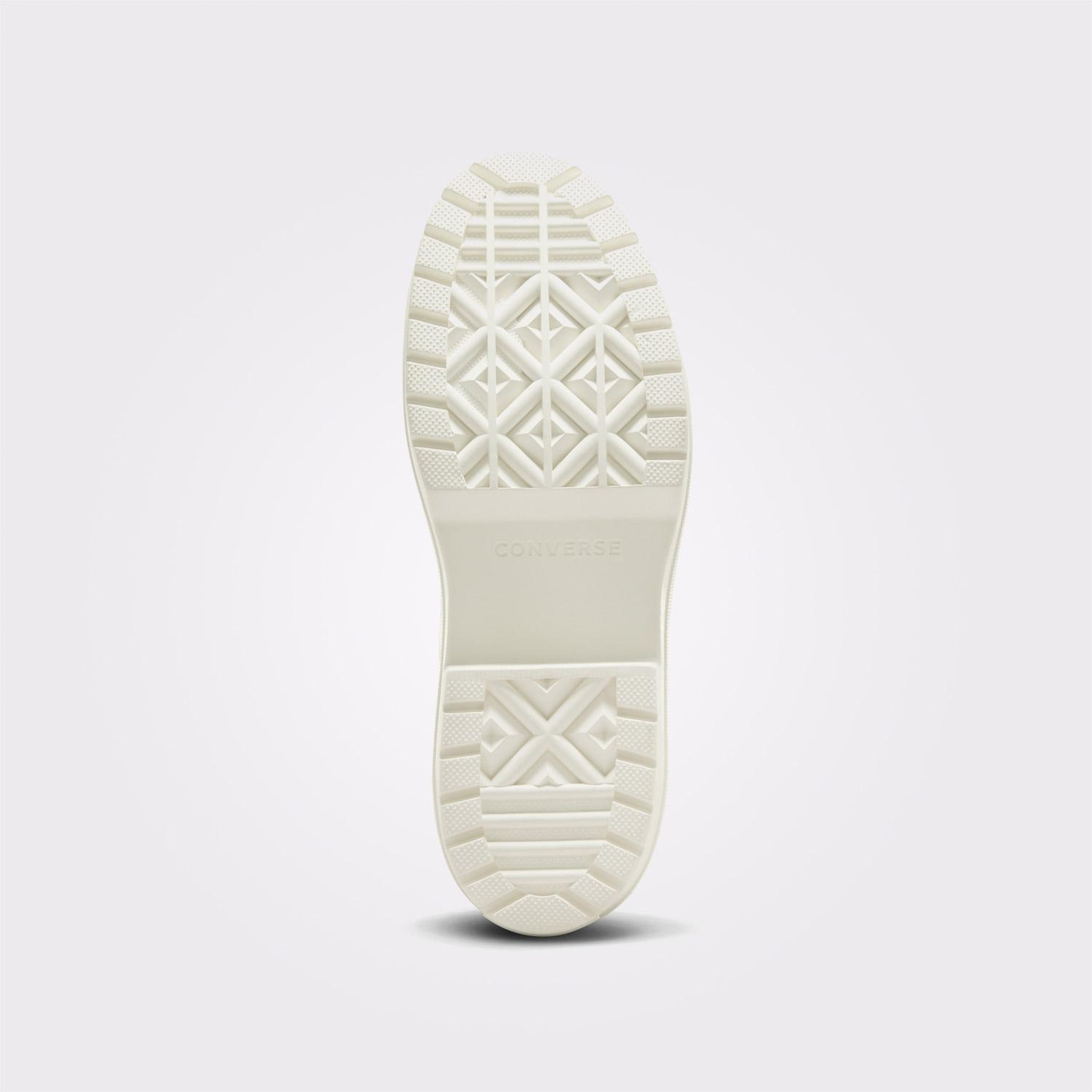 Converse Chuck Taylor All Star Lugged Heel Kadın Bej Deri Platform Bot