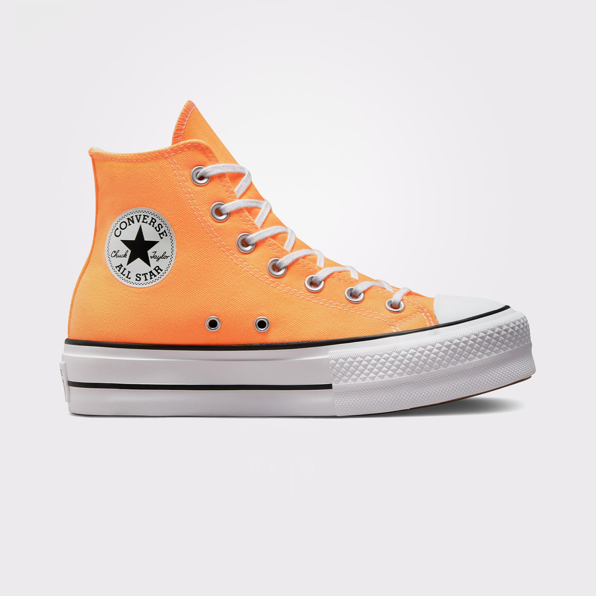 Converse Chuck Taylor All Star Lift Platform Seasonal Color Kadın Sarı Sneaker