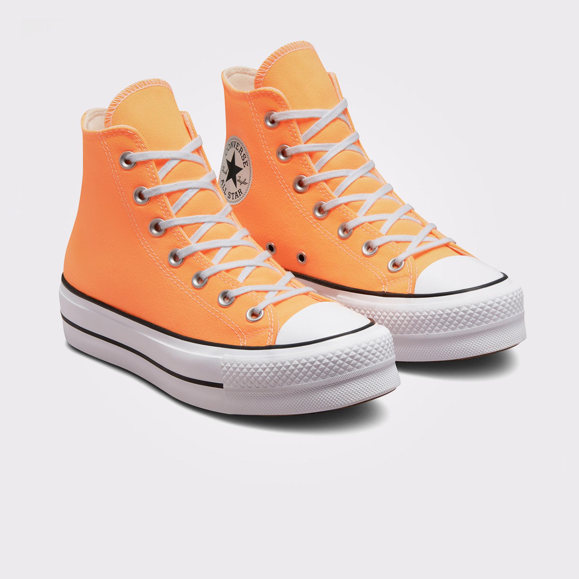 Converse Chuck Taylor All Star Lift Platform Seasonal Color Kadın Sarı Sneaker