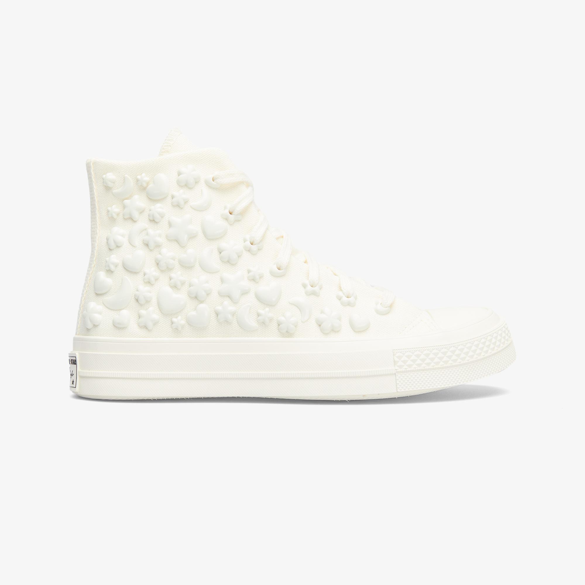 Converse Chuck 70 3D Charms Kadın Beyaz Sneaker