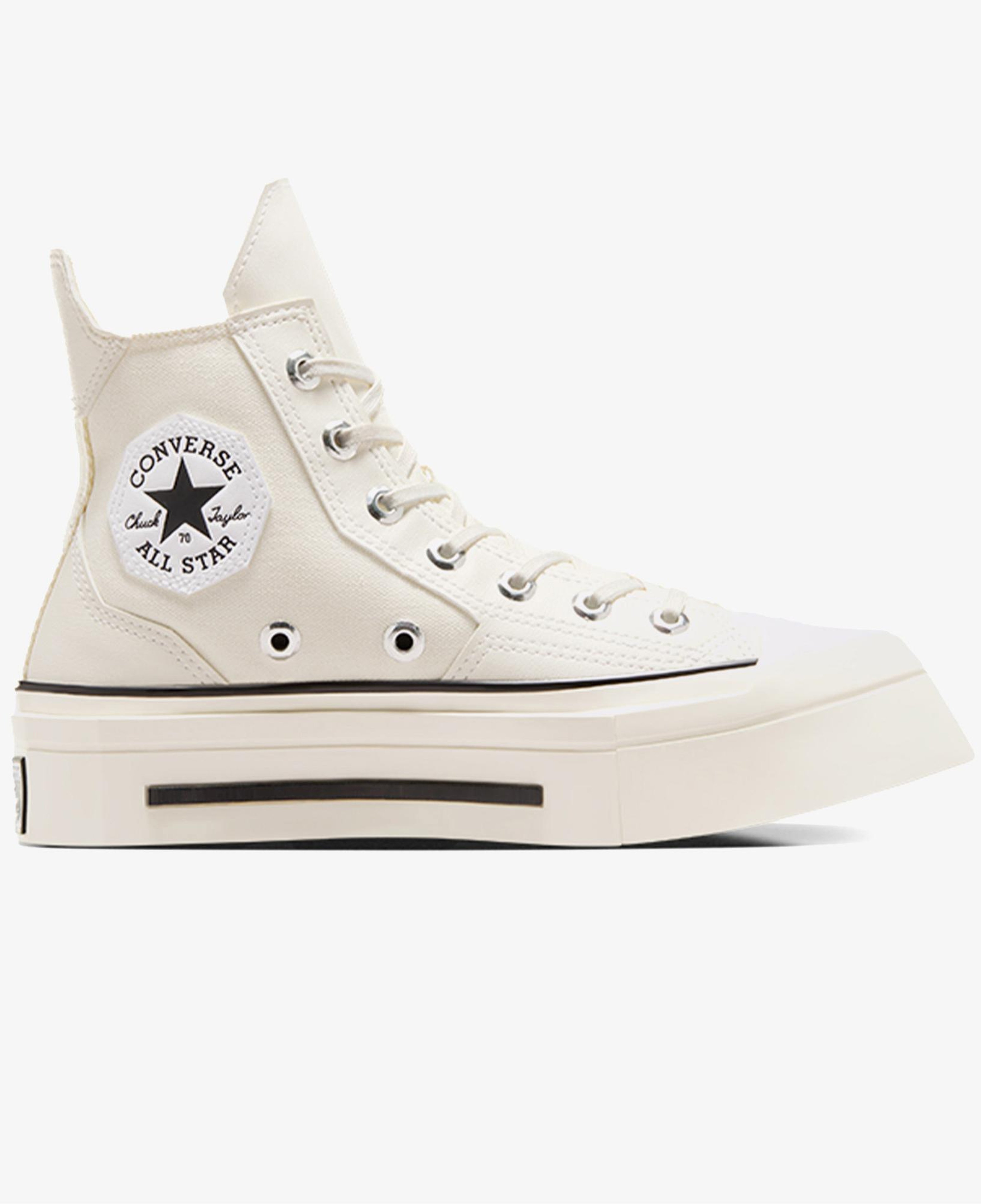 Converse Chuck 70 De Luxe Squared Unisex Krem Platform Sneaker