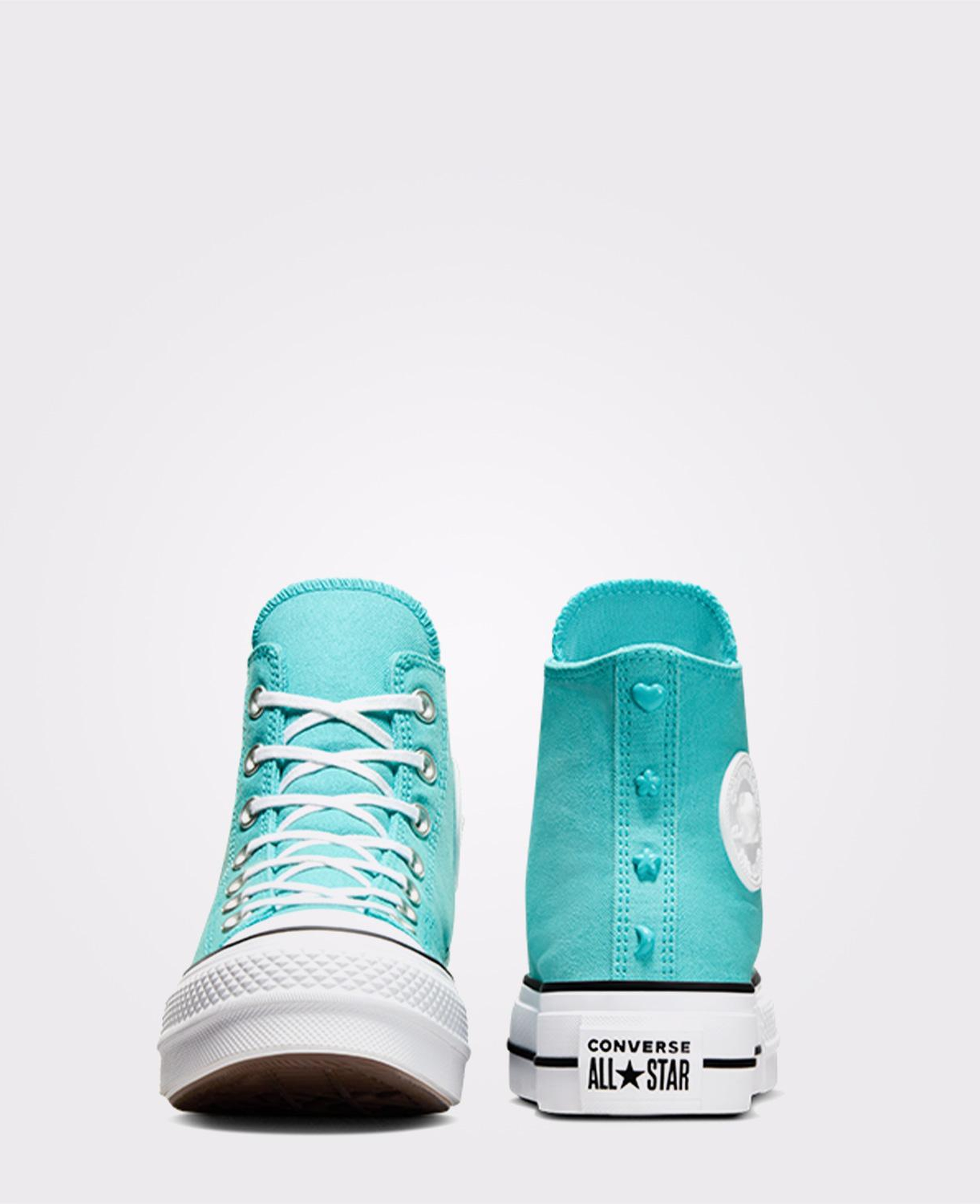 Converse Chuck Taylor All Star Lift Stars Kadın Mavi Platform Sneaker