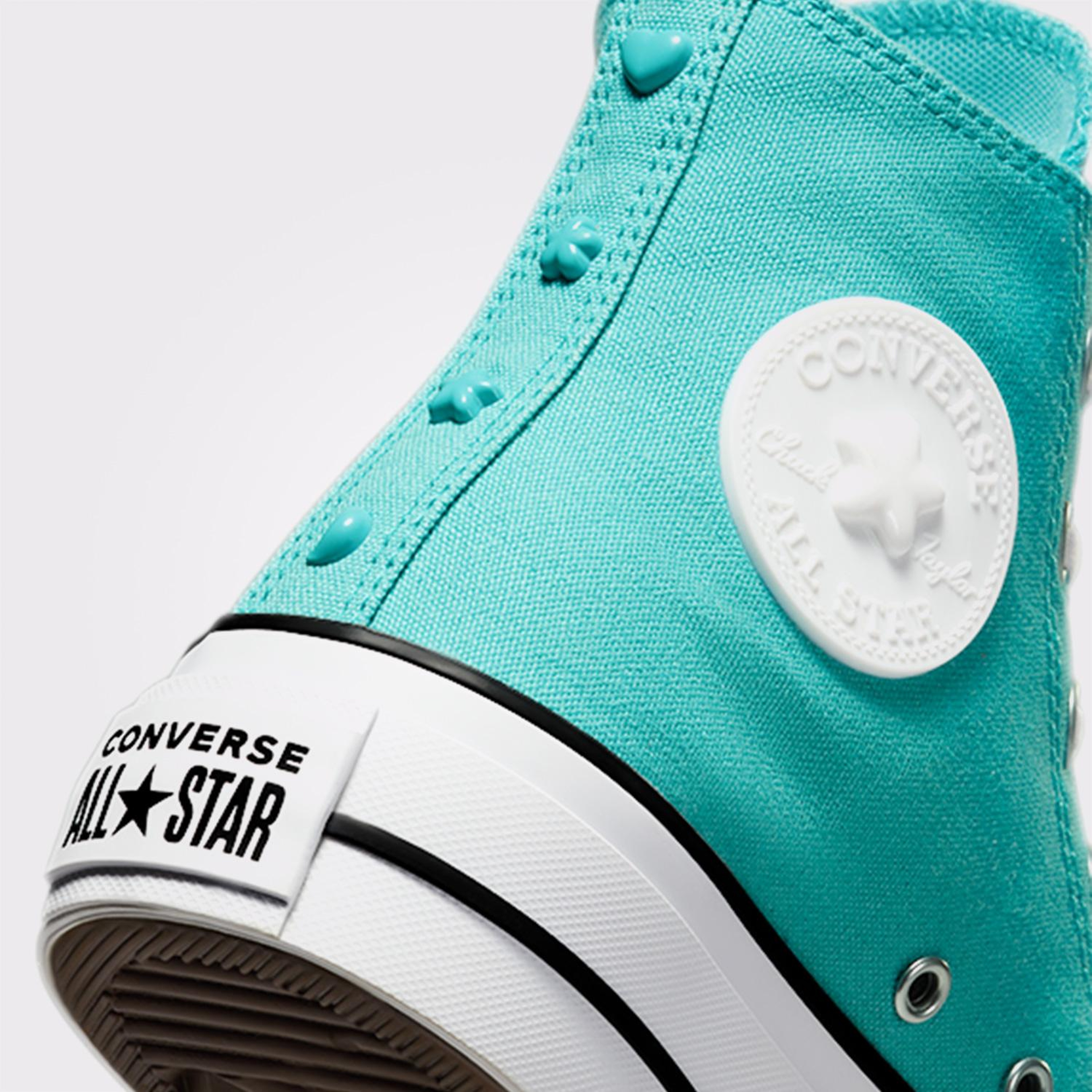 Converse Chuck Taylor All Star Lift Stars Kadın Mavi Platform Sneaker